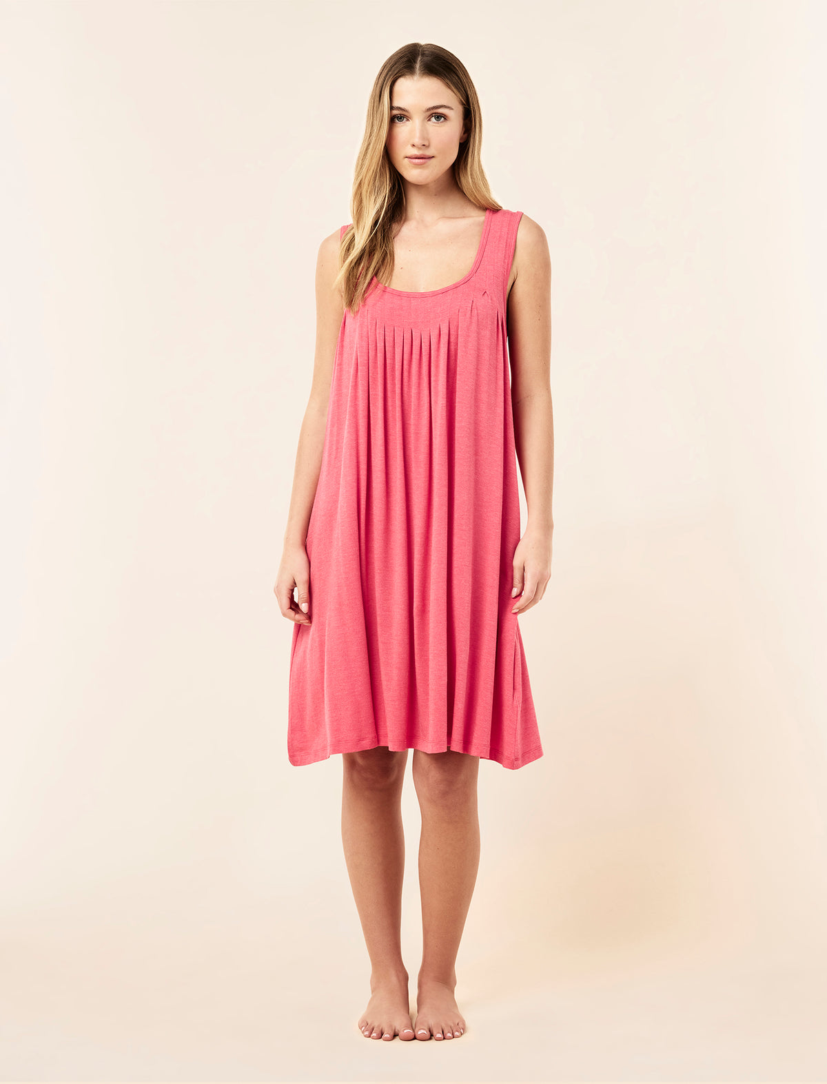 Kate Modal Soft Pleat Front Nightgown