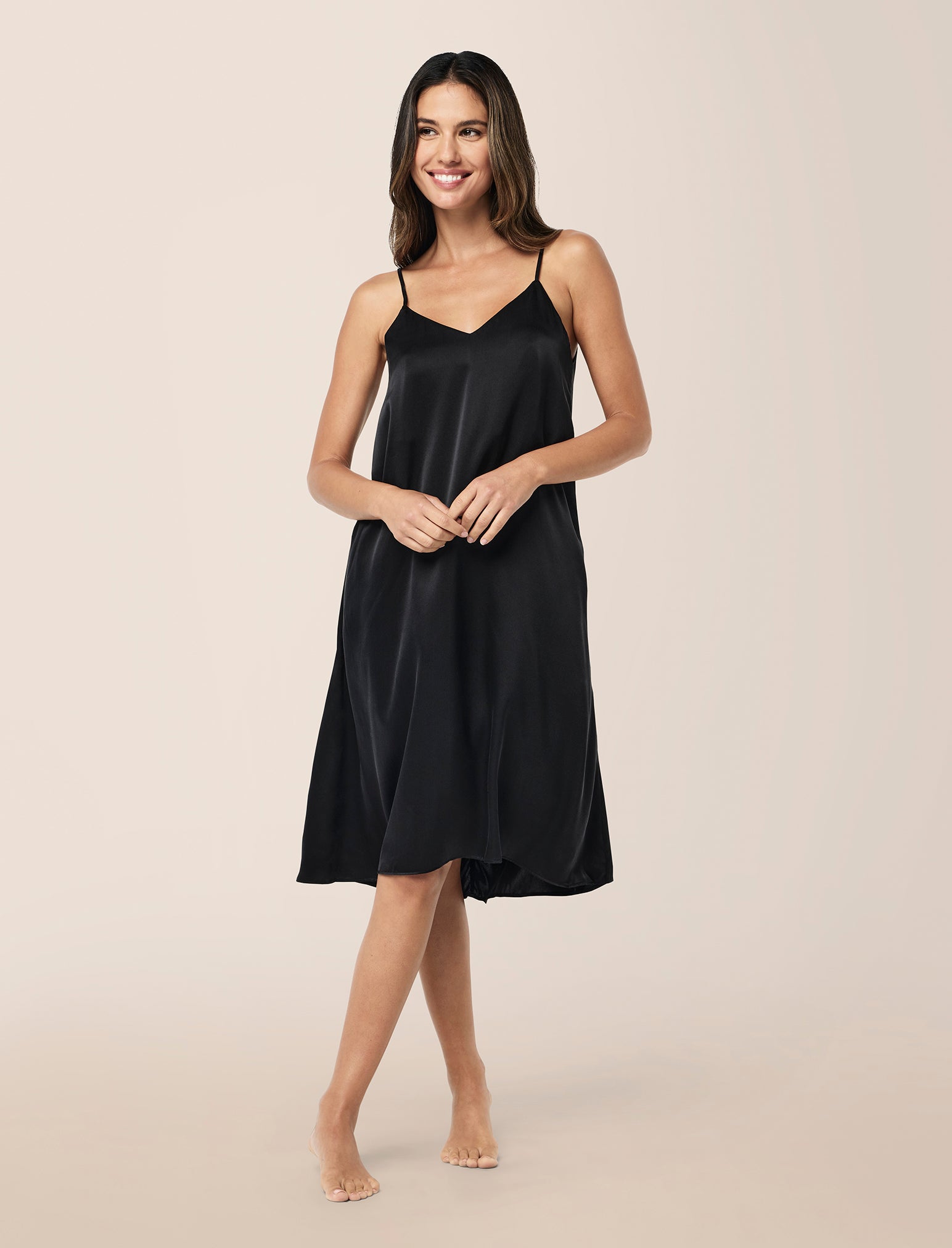 Audrey Washable Silk Slip Nightgown