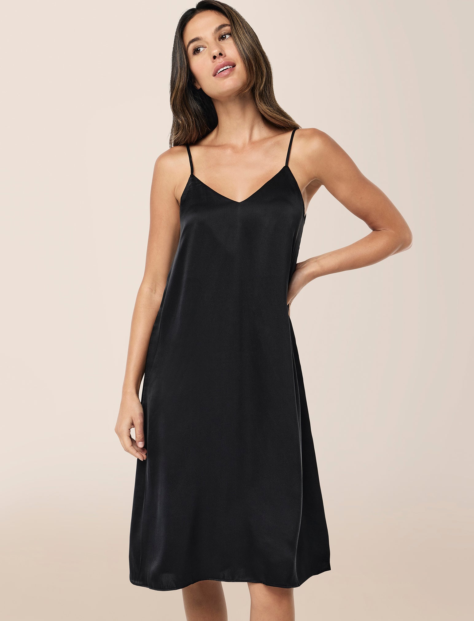 Audrey Washable Silk Slip Nightgown