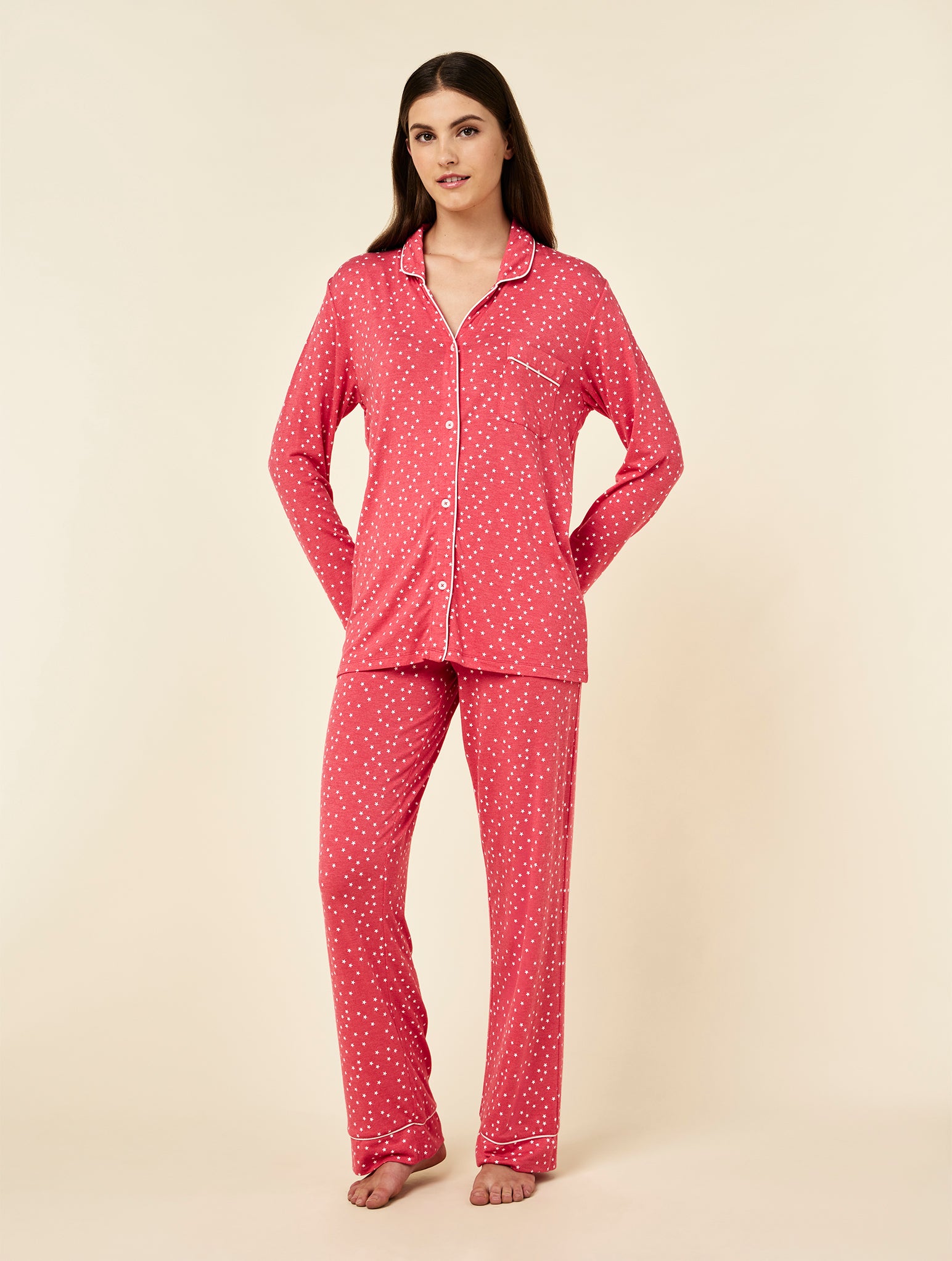 Kate Modal Soft Full Length PJ Set