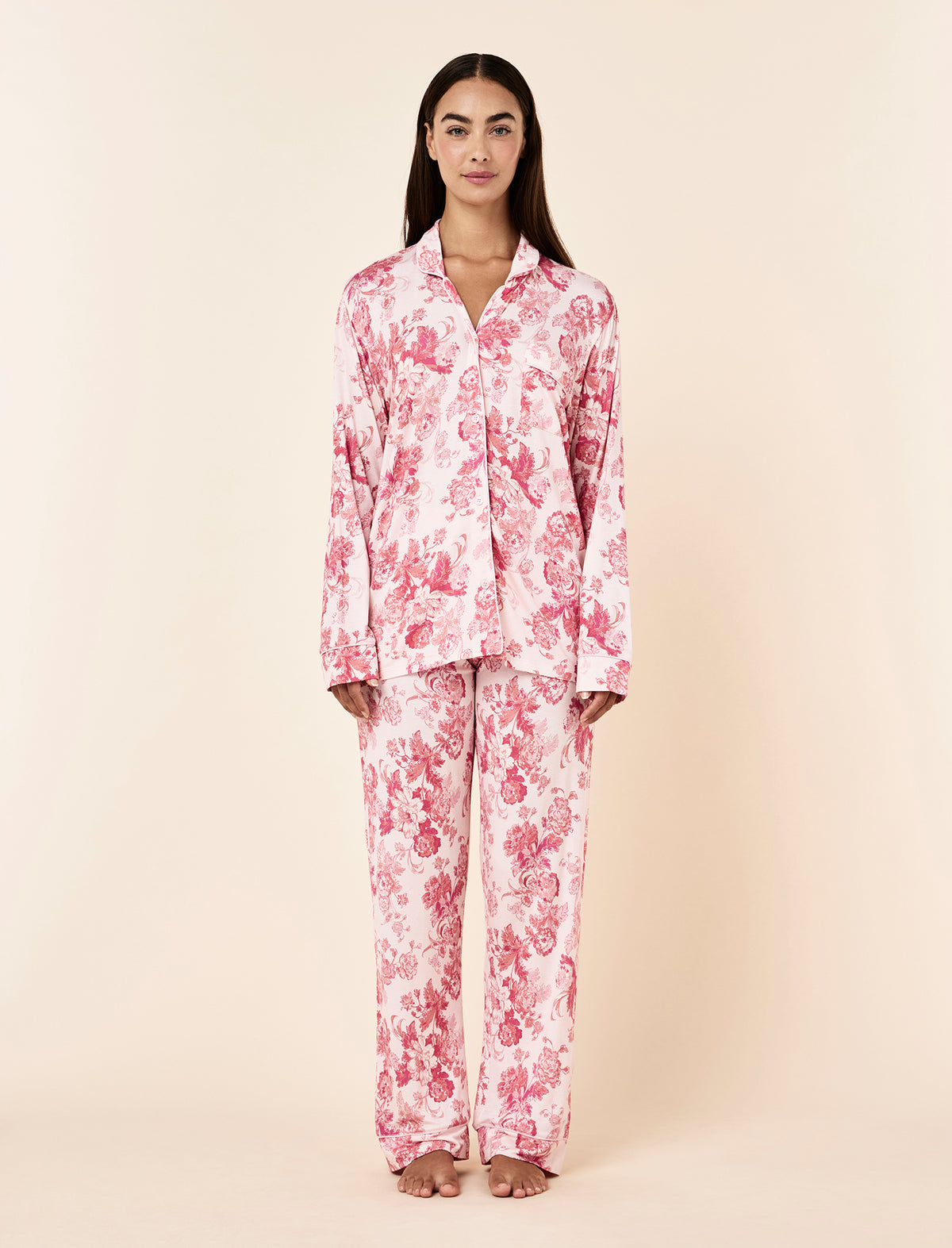 Kate Modal Soft Full Length PJ Set