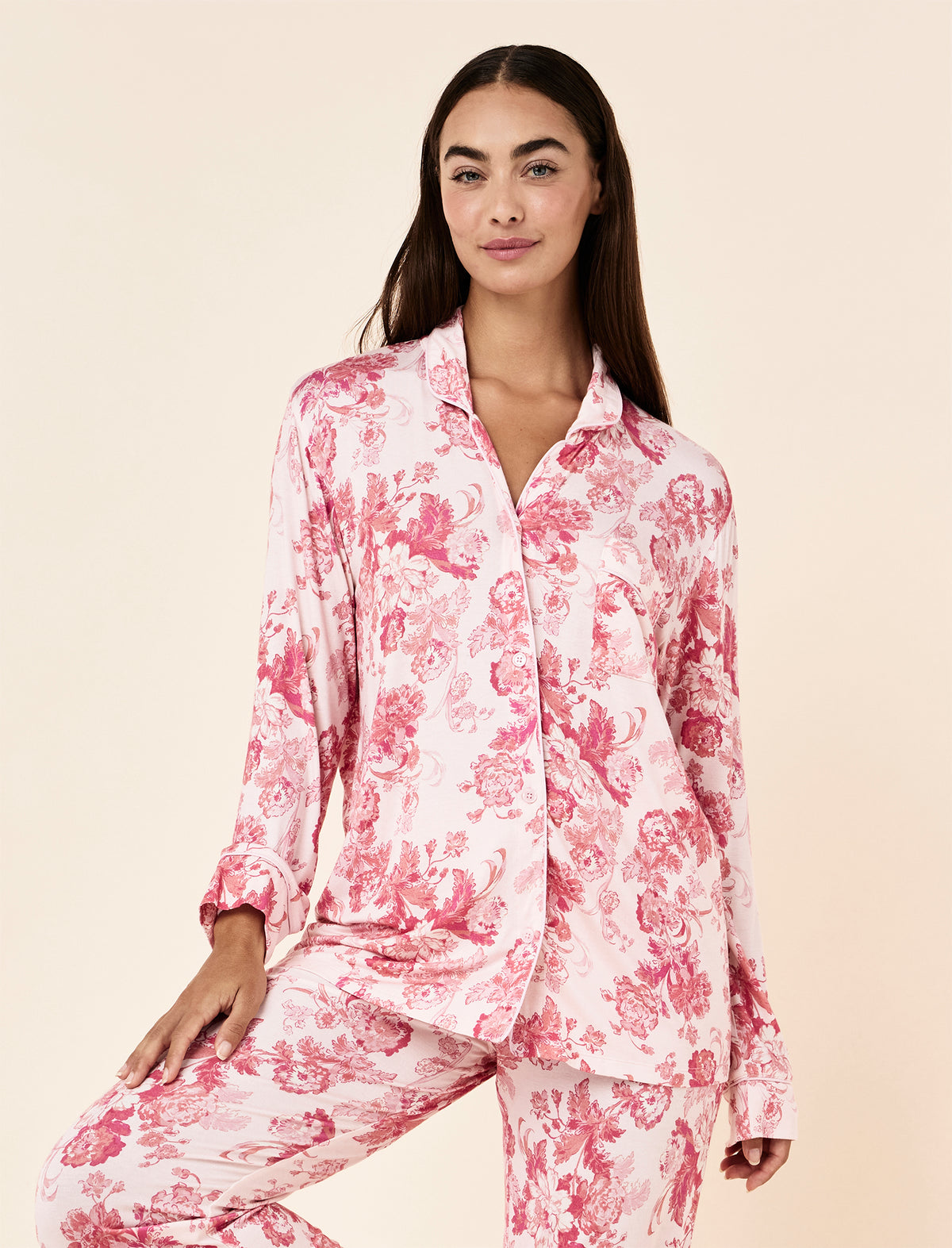 Kate Modal Soft Full Length PJ Set