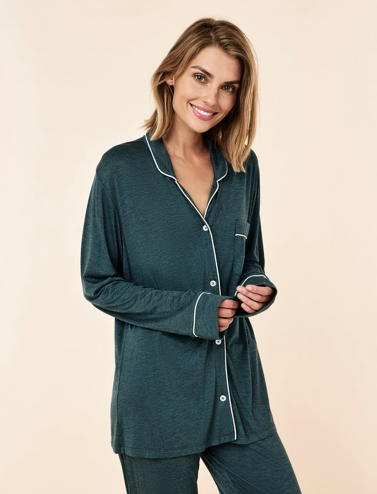 Kate Modal Soft Full Length PJ Set