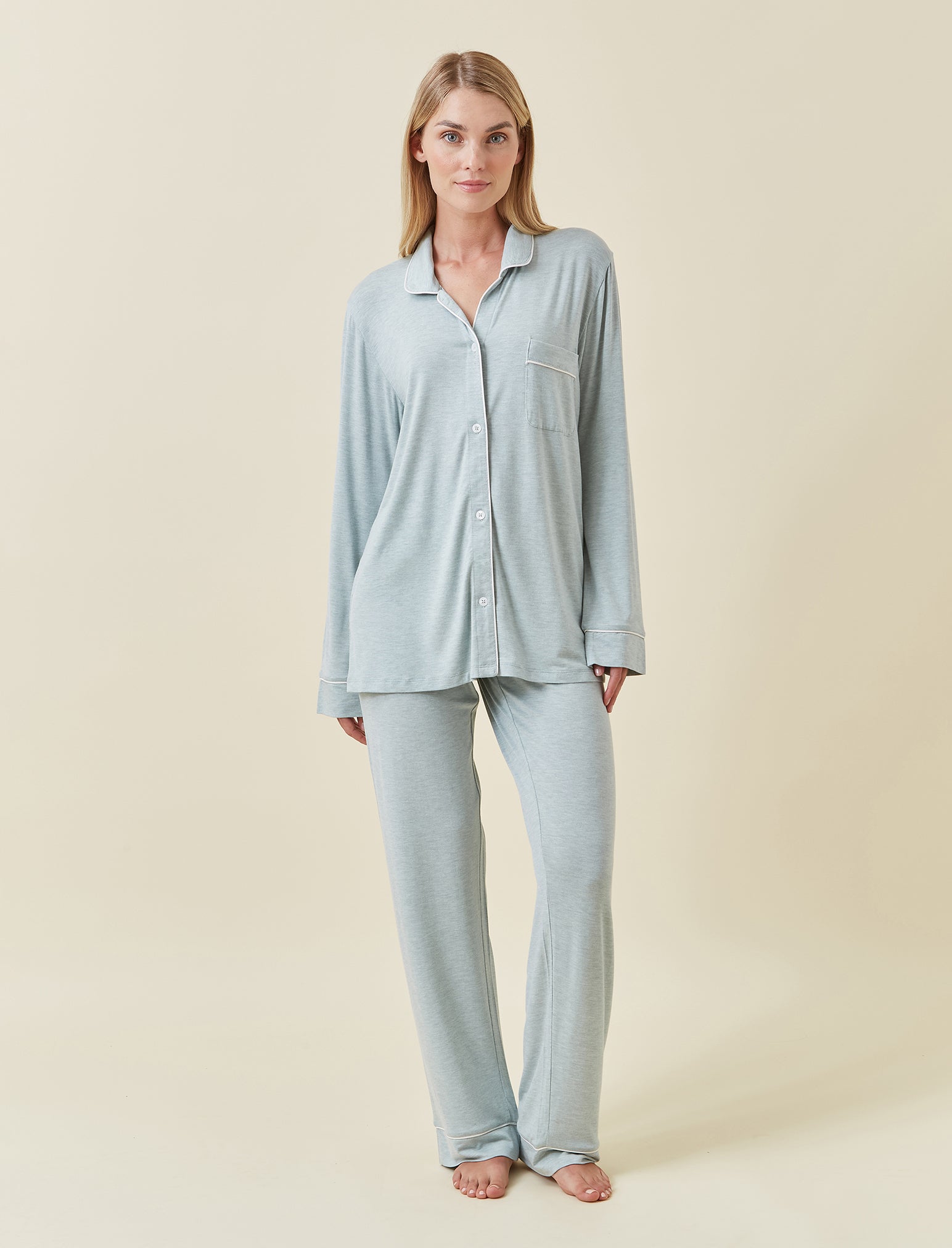 Kate Modal Soft Full Length PJ Set