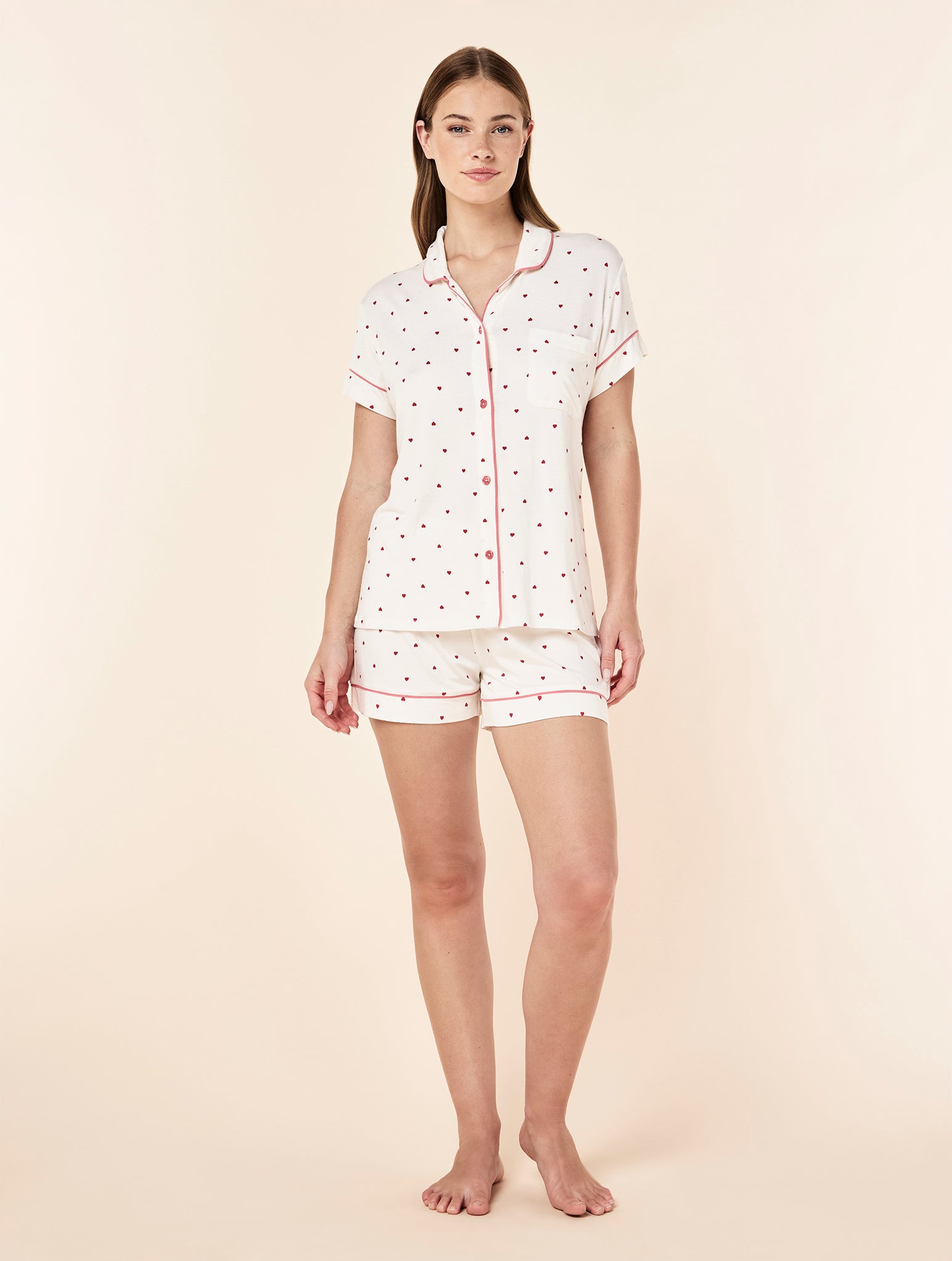 Kate Modal Soft Boxer PJ Set