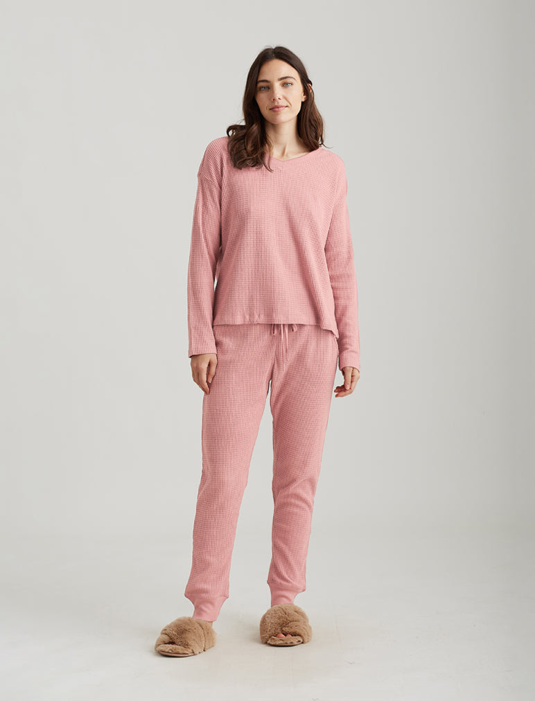 Super Soft Waffle Jogger