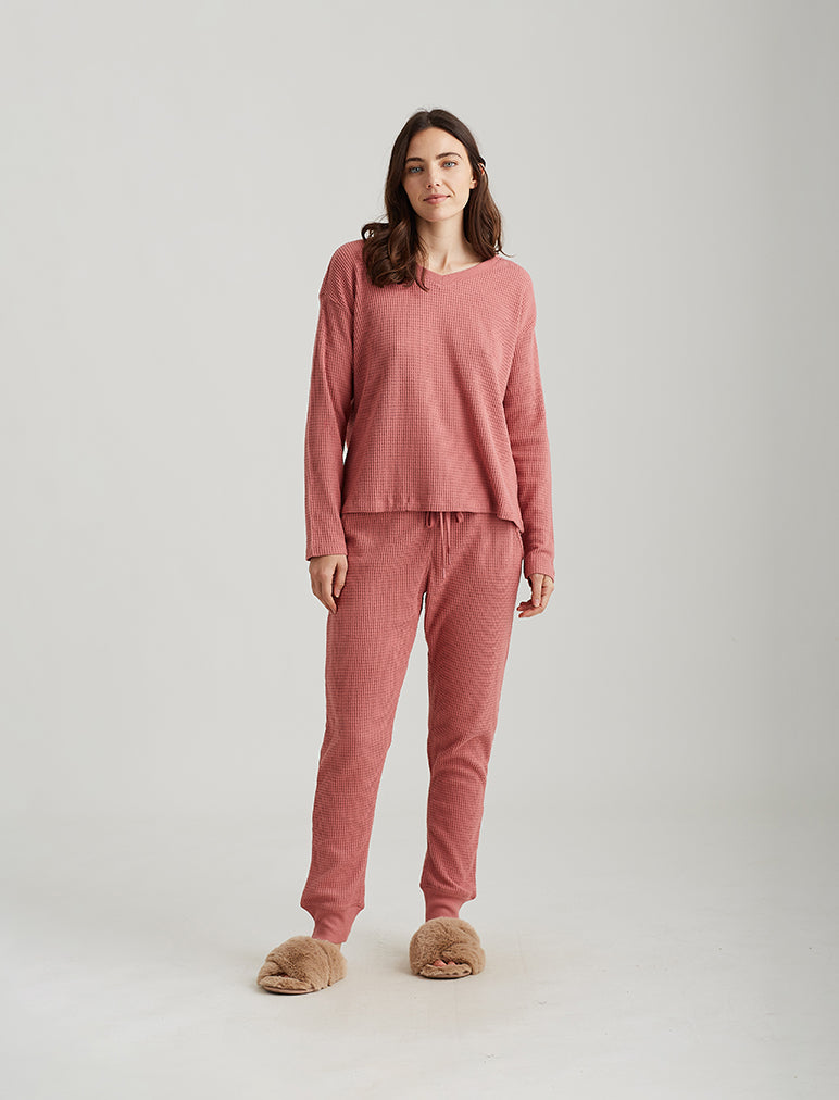 Super Soft Waffle Jogger