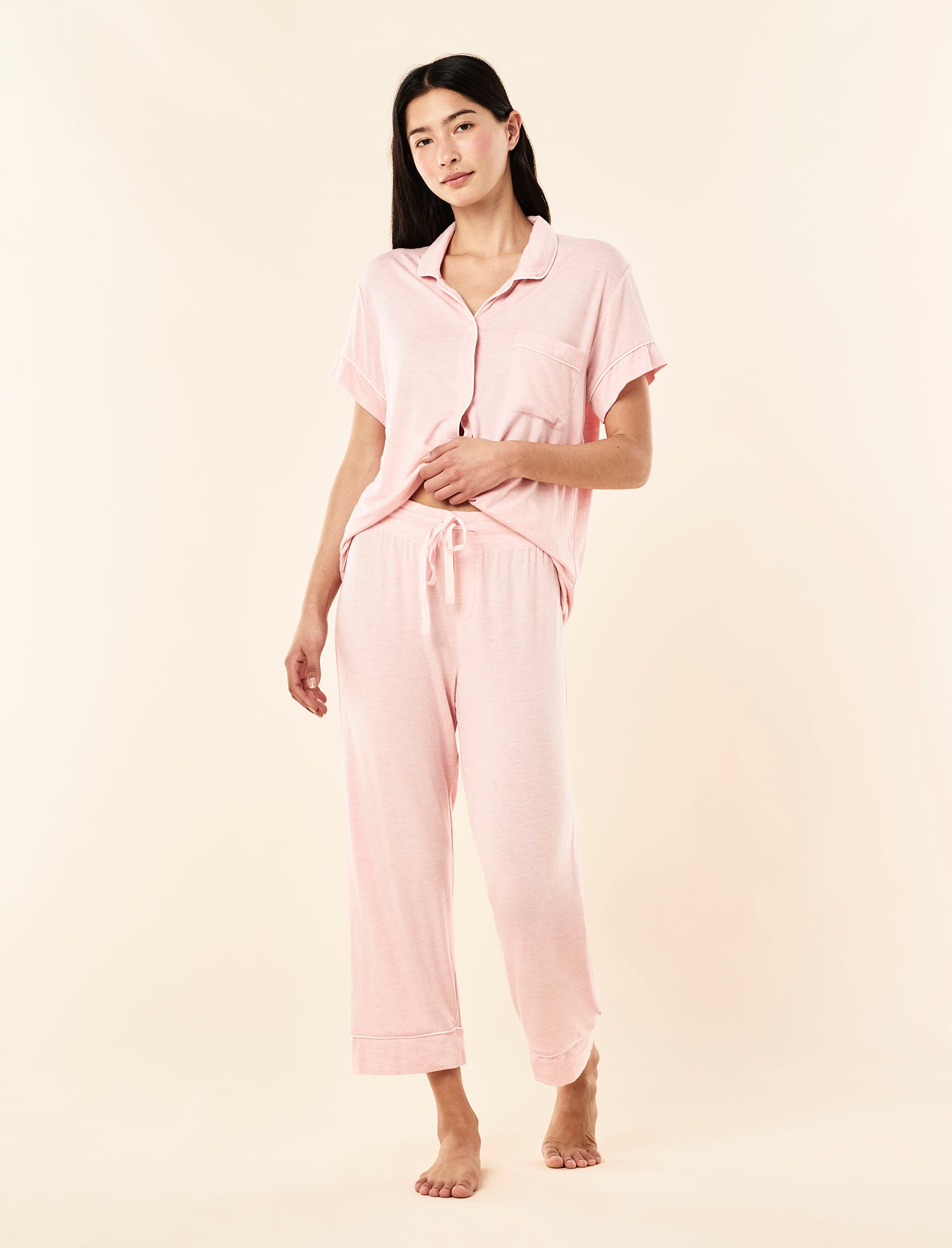Kate Modal Soft Crop PJ Set