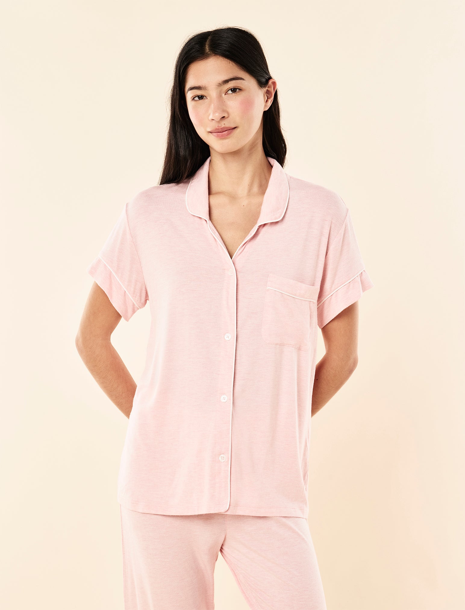 Kate Modal Soft Crop PJ Set