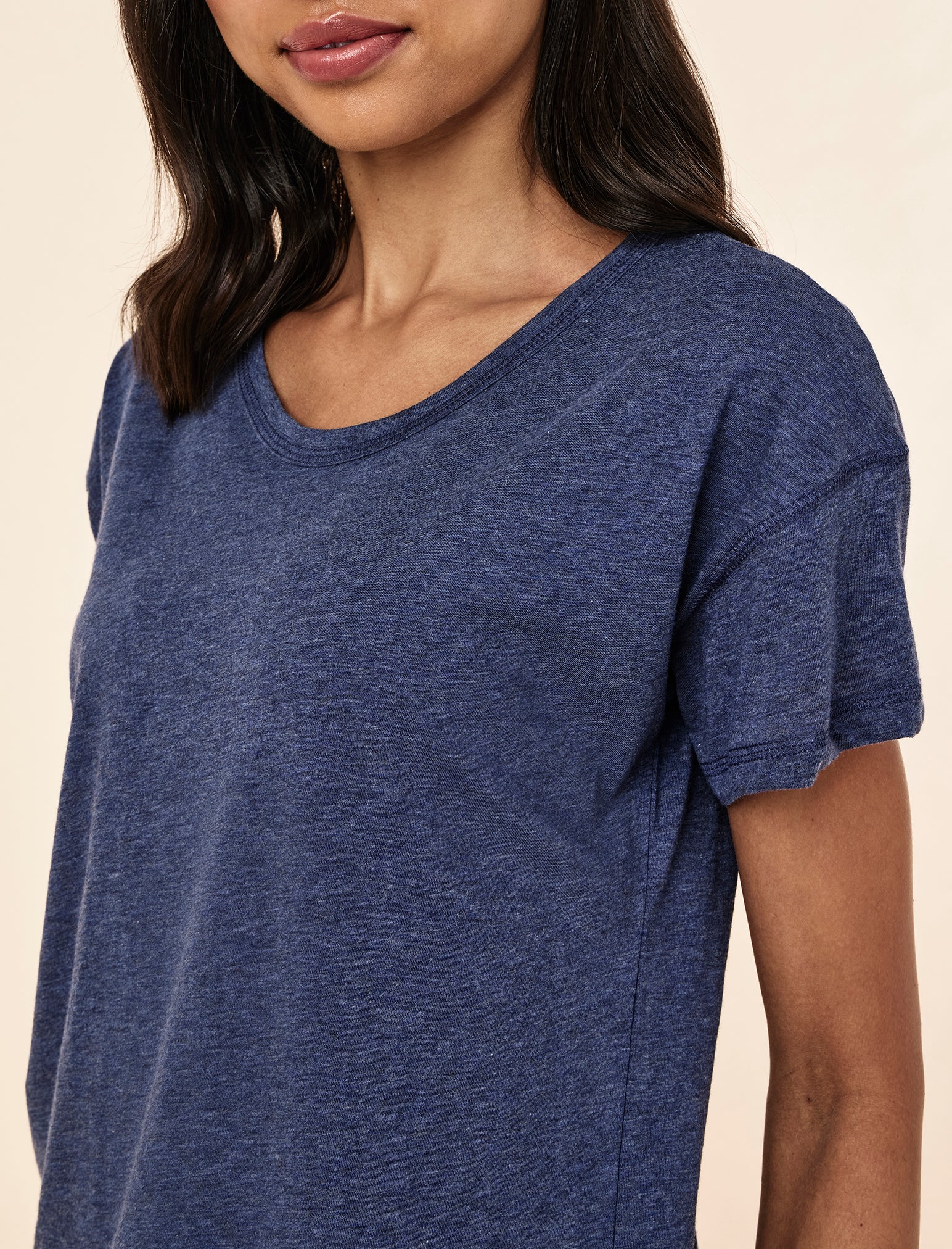 Jada Organic Cotton Knit Tee