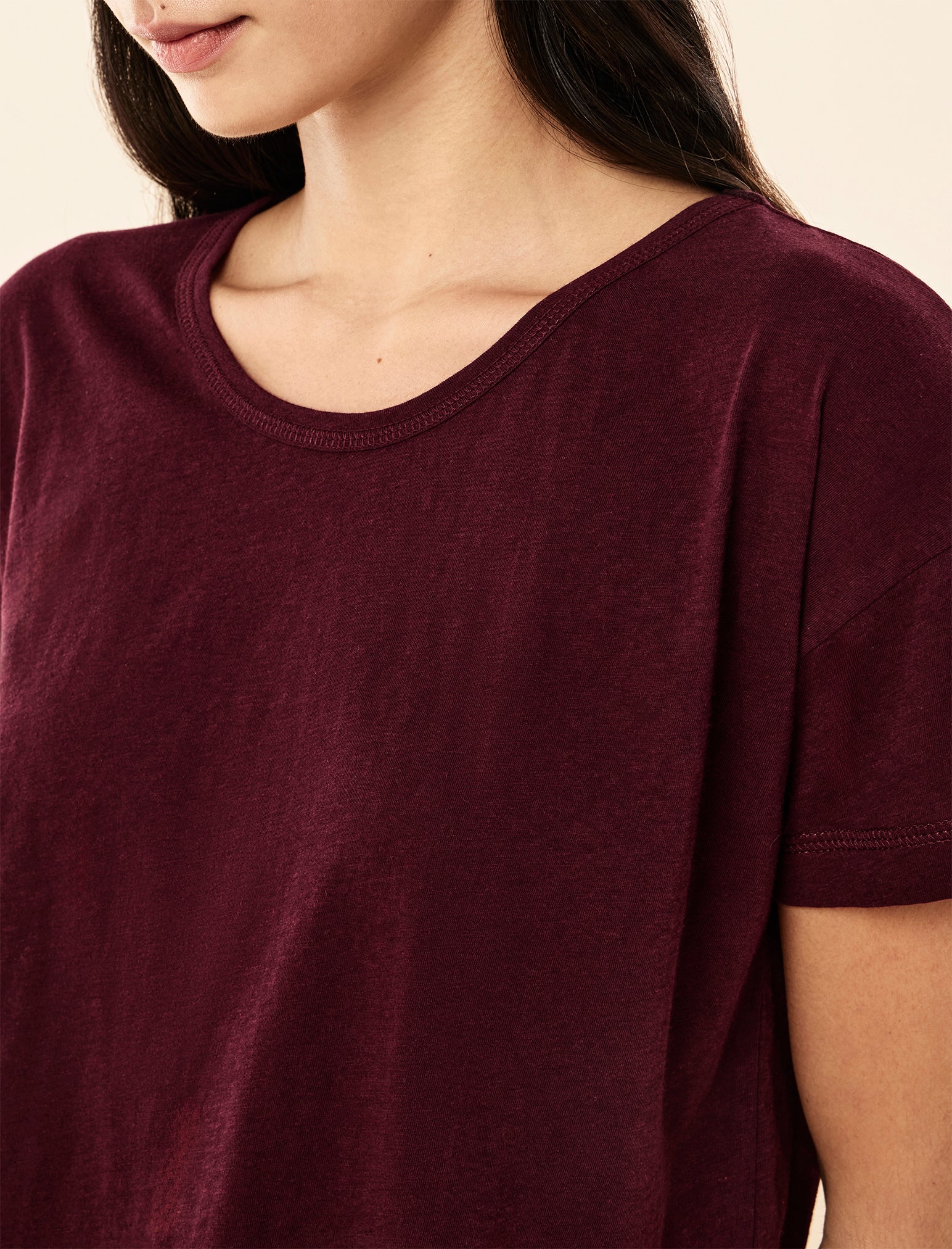 Jada Organic Cotton Knit Classic Tee