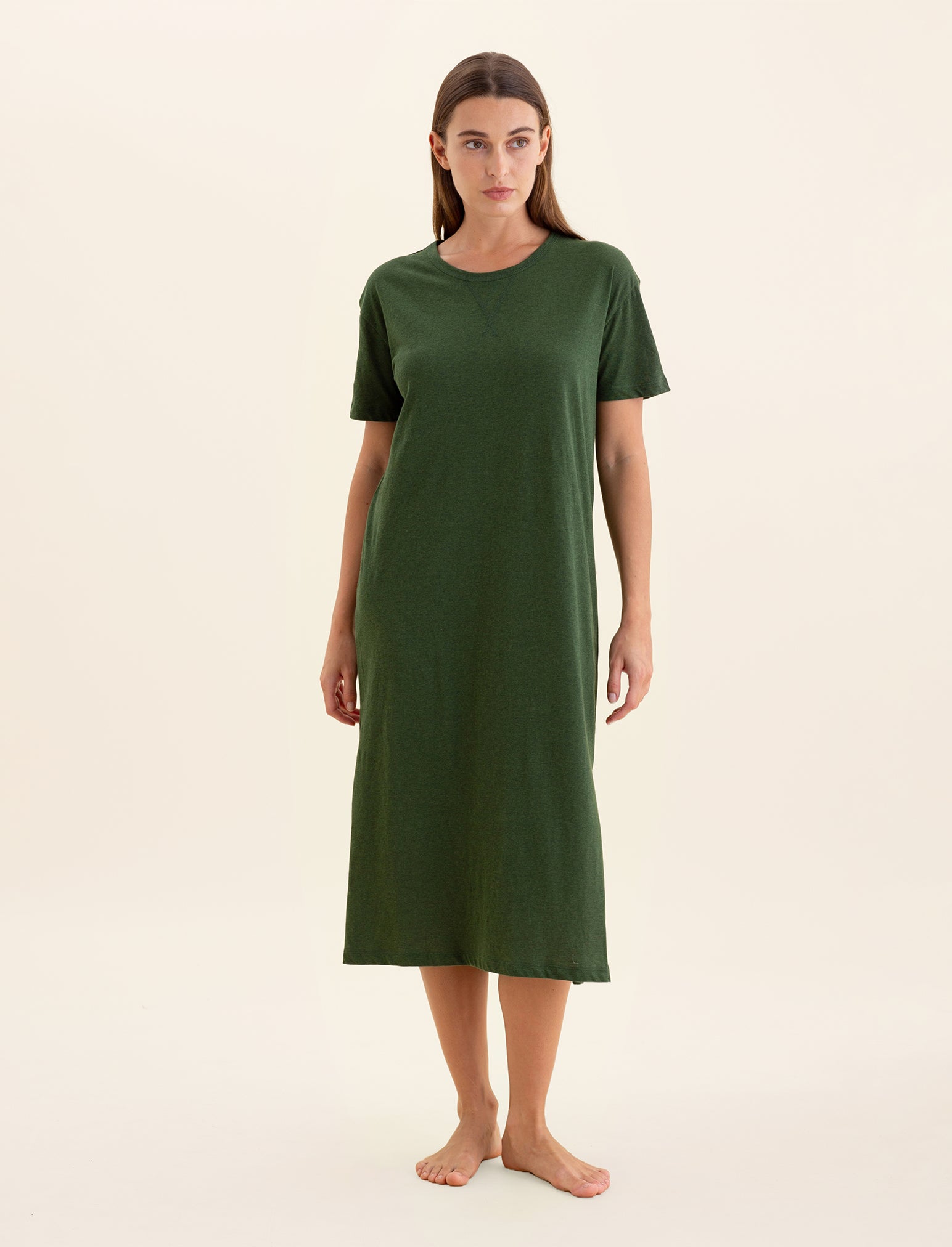Jada Organic Cotton Knit Nightgown