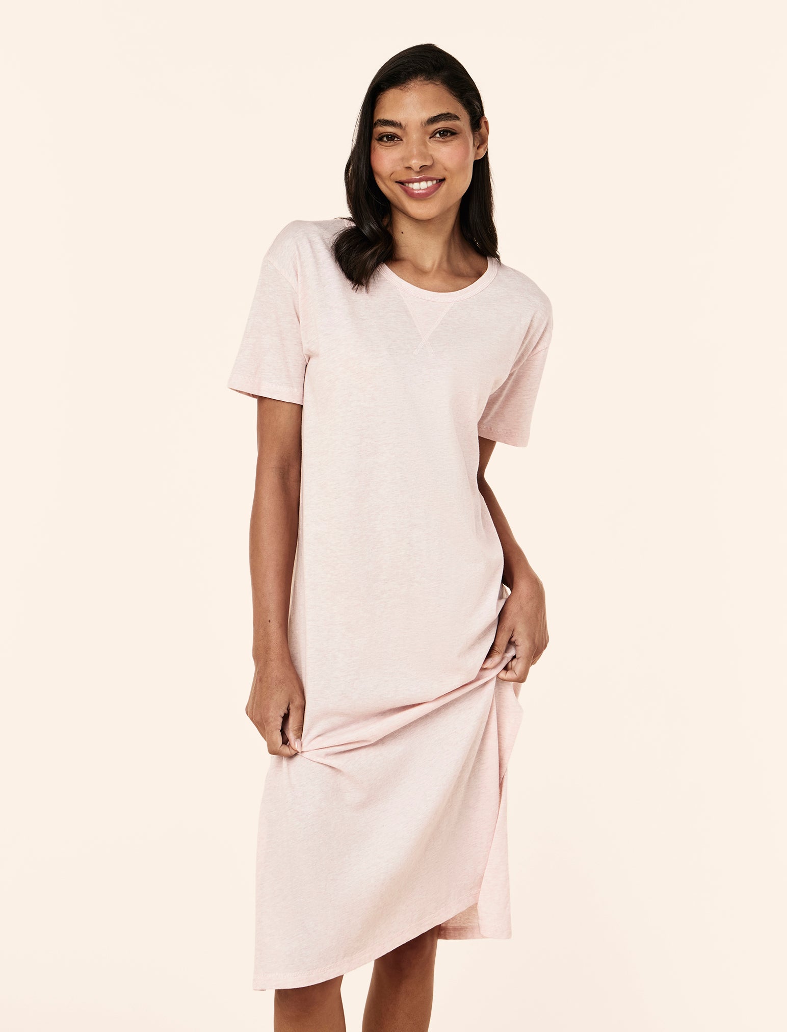 Jada Organic Cotton Knit Nightgown