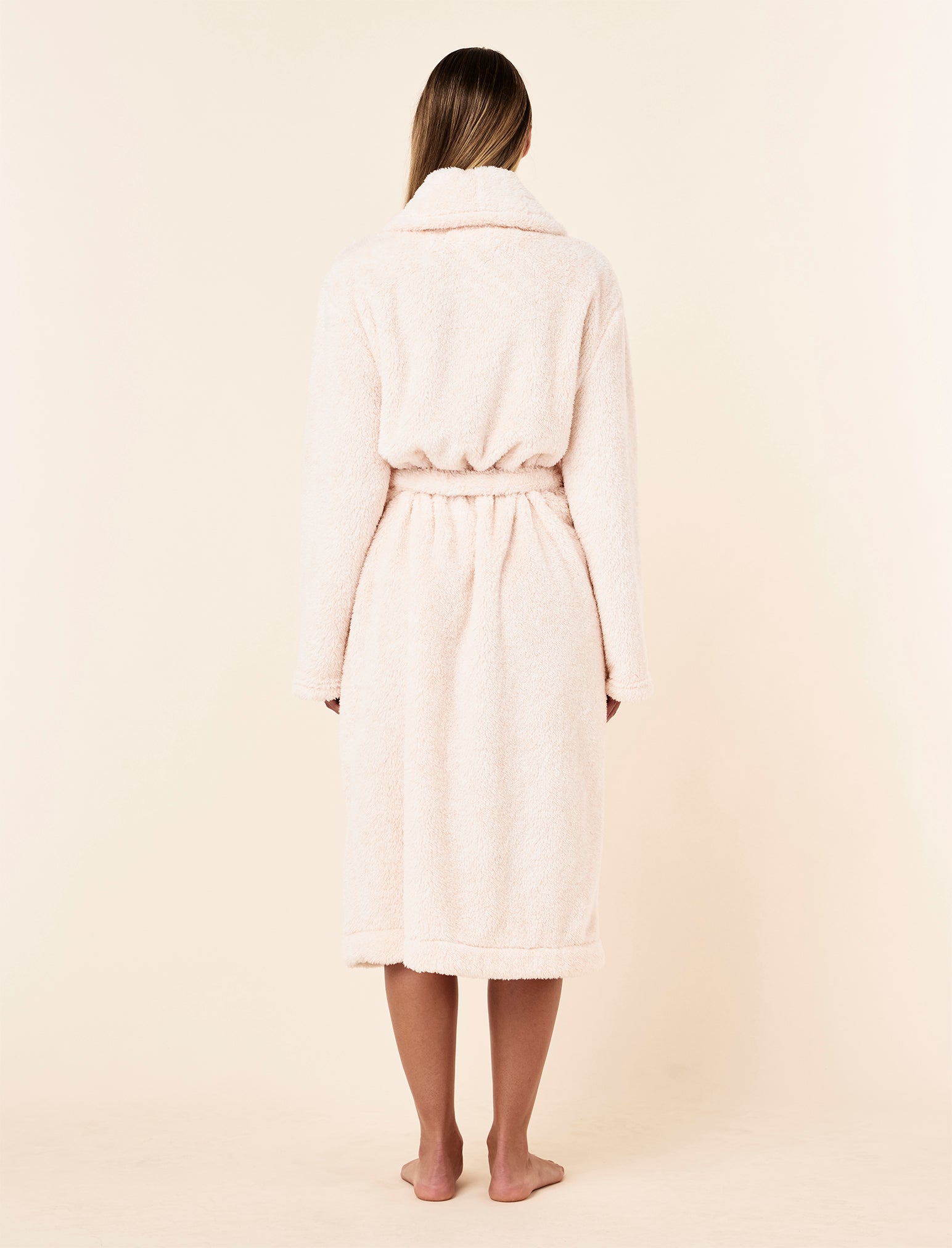 Cozy Plush Mid-Length Robe