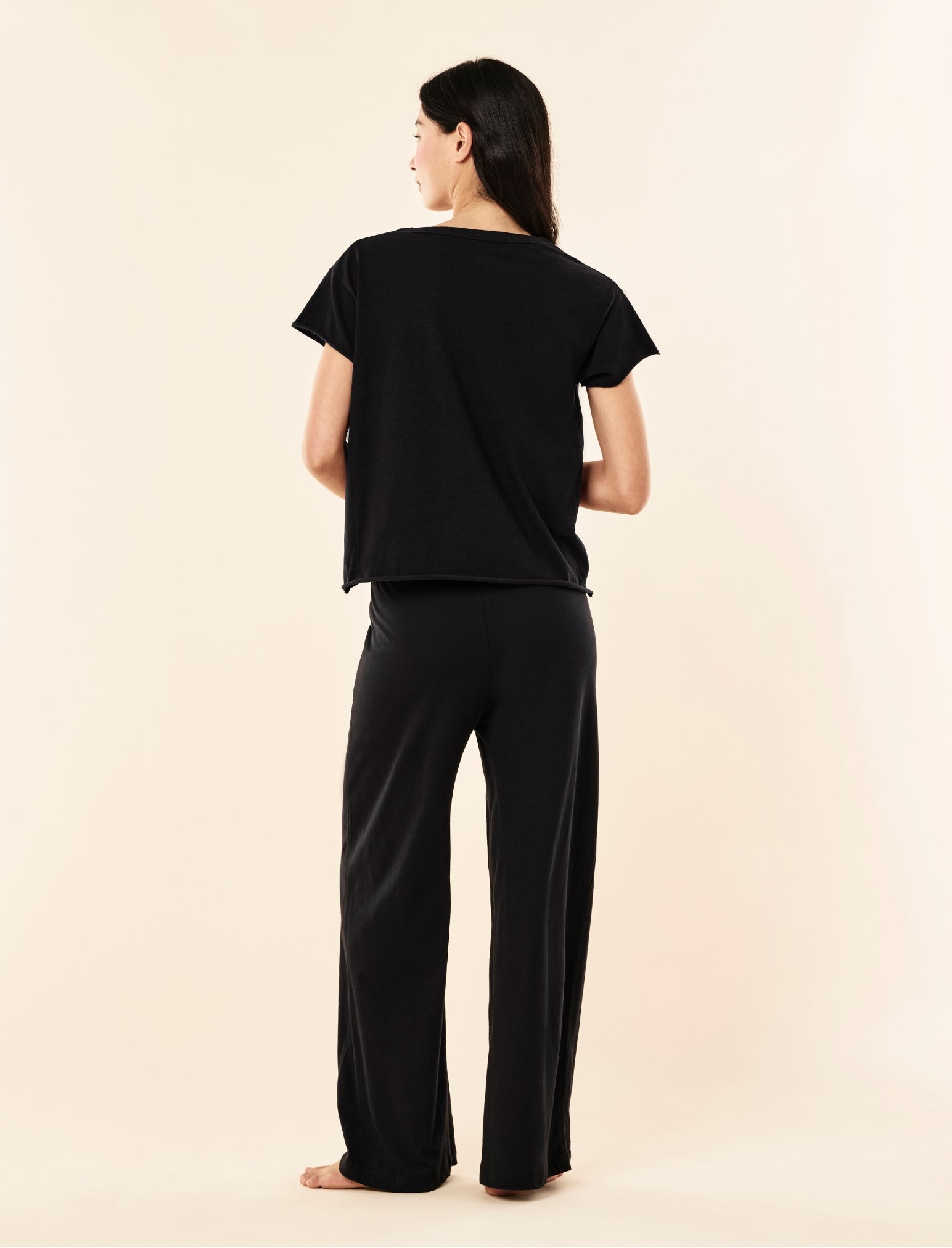 Jada Organic Cotton Wide Leg Pant