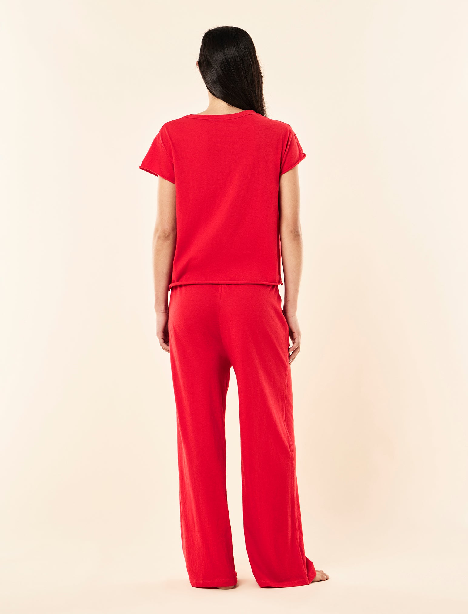 Jada Organic Cotton Knit Boxy Tee