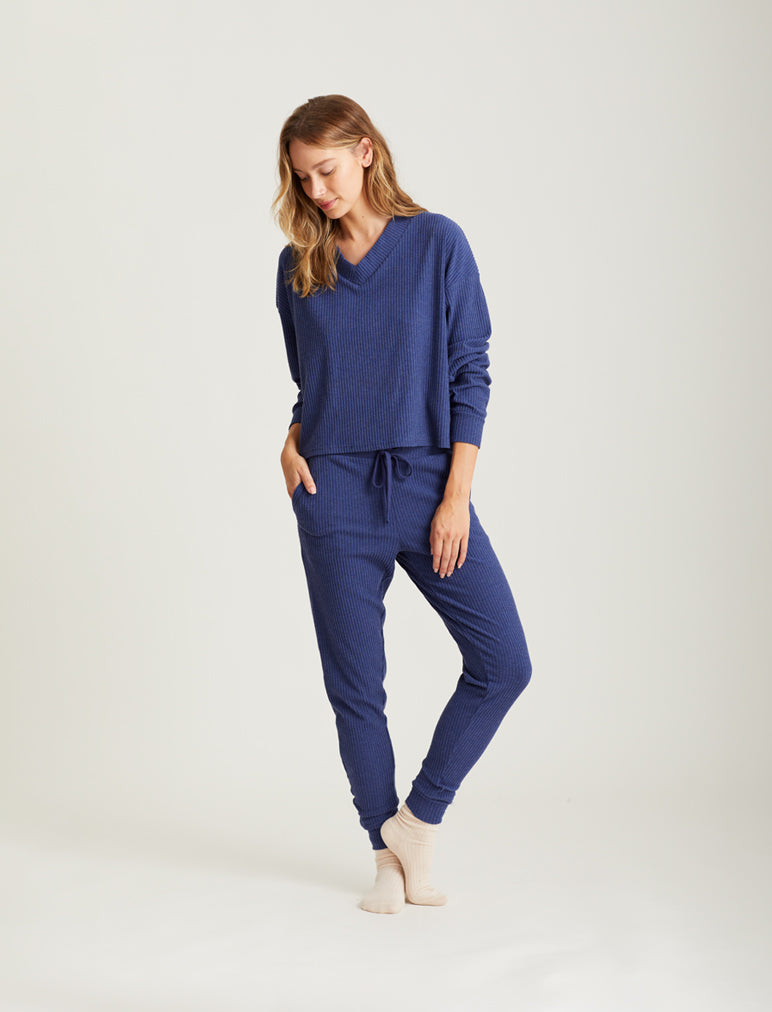 Cosy Winter Rib Jogger