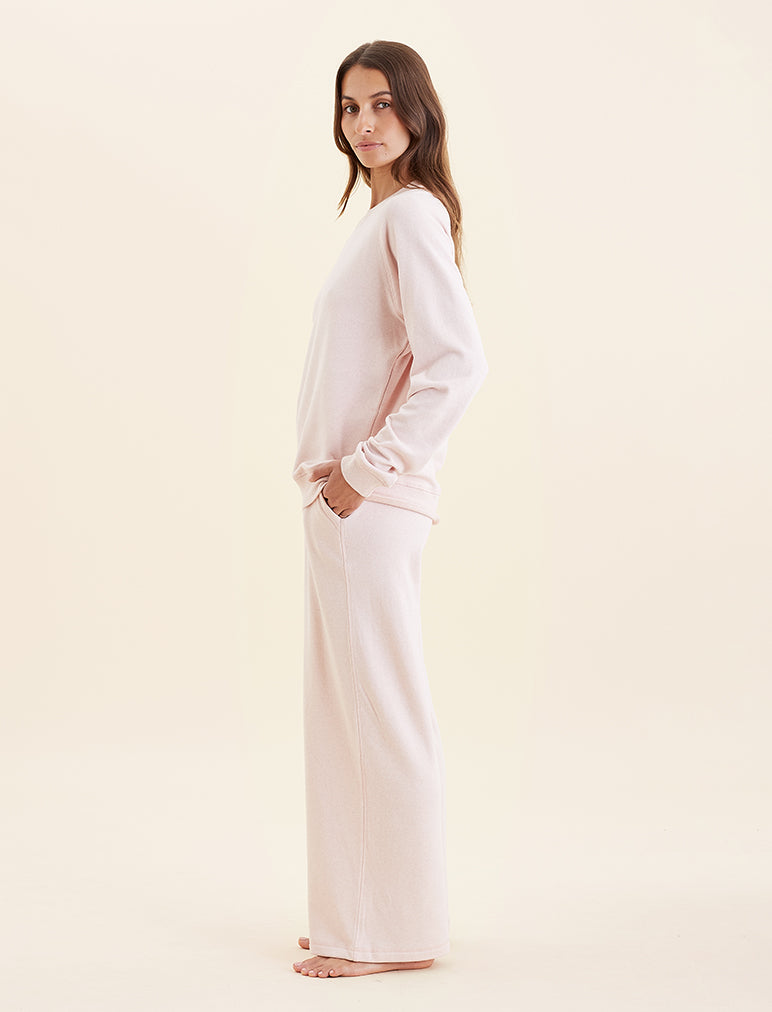 So Soft Fleecy Pullover and Loungepant Set