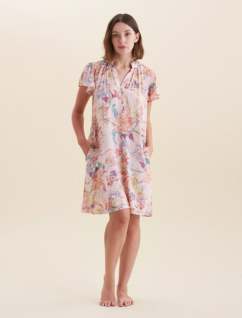 Bailey Flutter Sleeve Nightgown