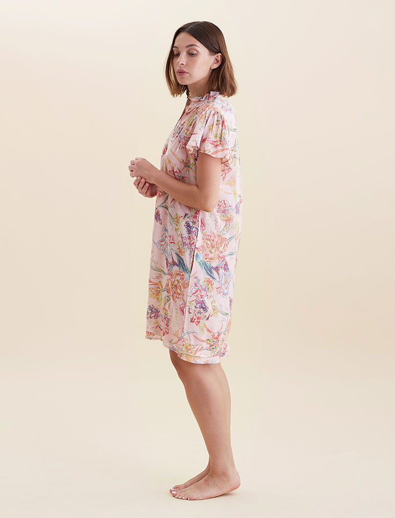 Bailey Flutter Sleeve Nightgown