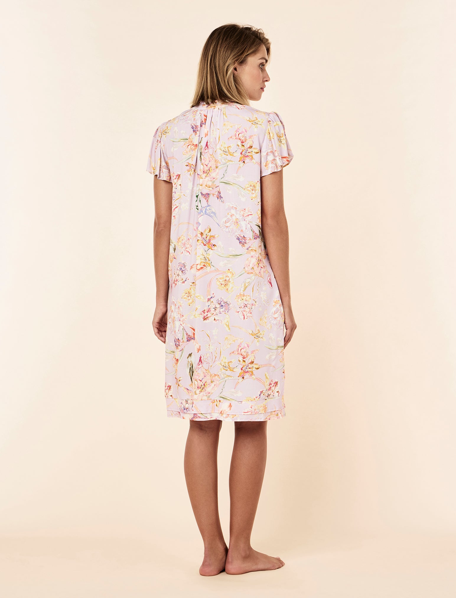 Bailey Flutter Sleeve Nightgown