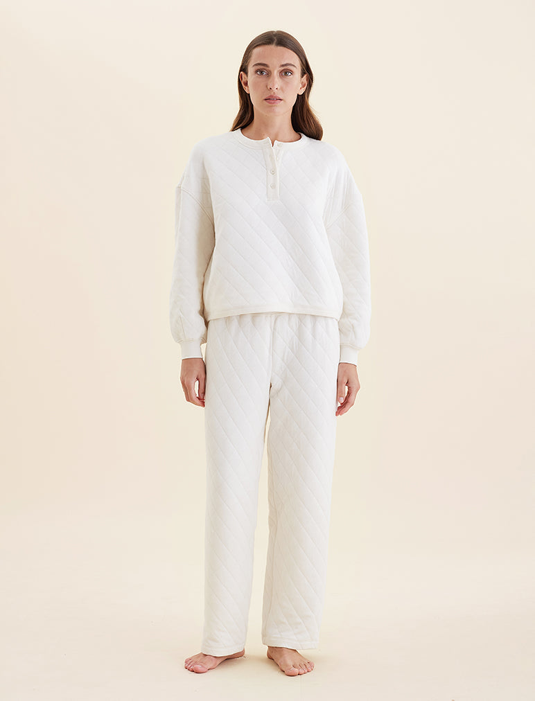 Quilted Cotton PJ Set