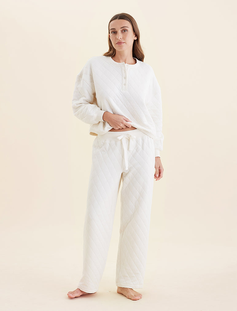 Quilted Cotton PJ Set