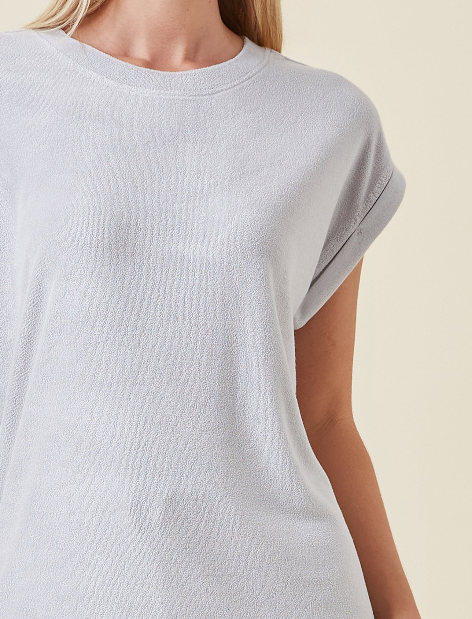 Resort Terry Tee and Full Length Pant Set