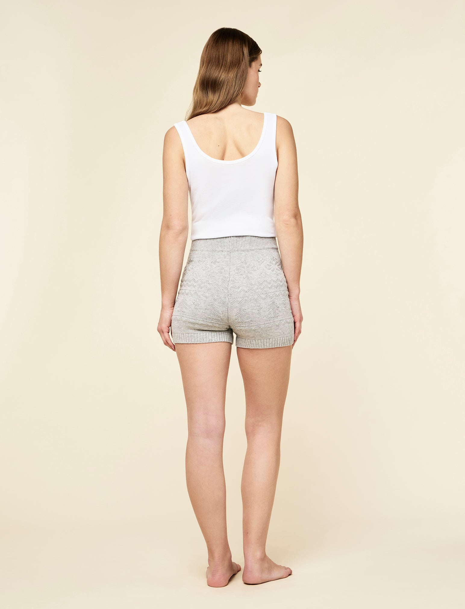 Fairisle Knit Short