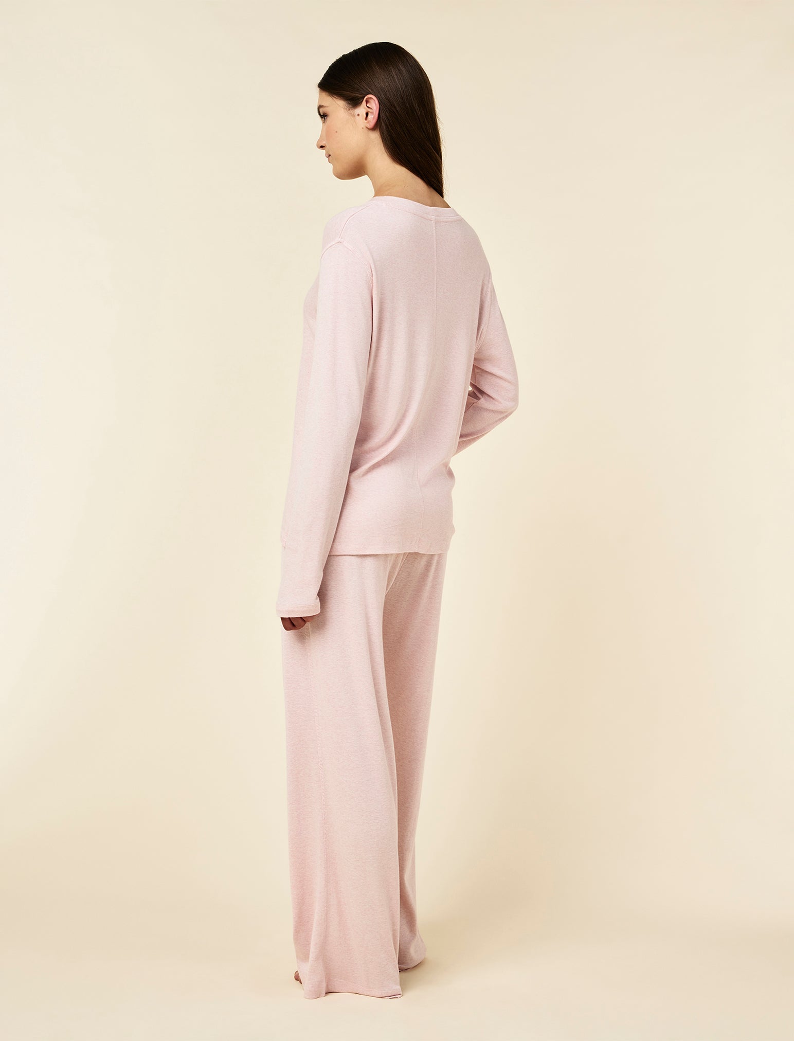 Pia Long Sleeve Top & Wide Leg Pant Set