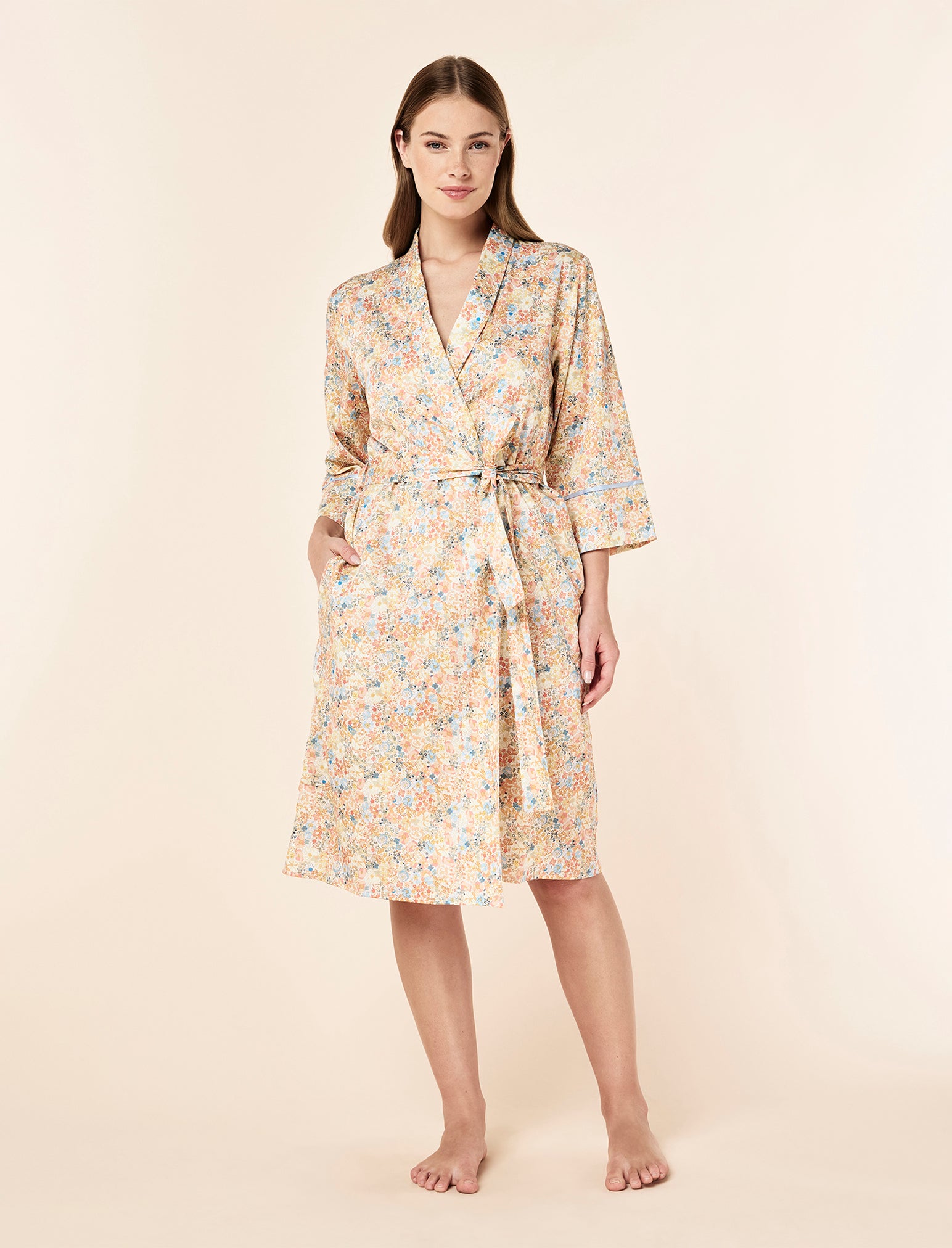 Carly Floral Maxi Robe