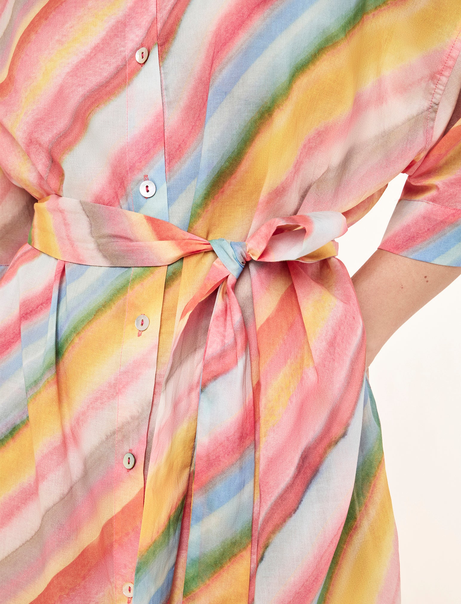 Sophie Stripe Relaxed Maxi Nightshirt