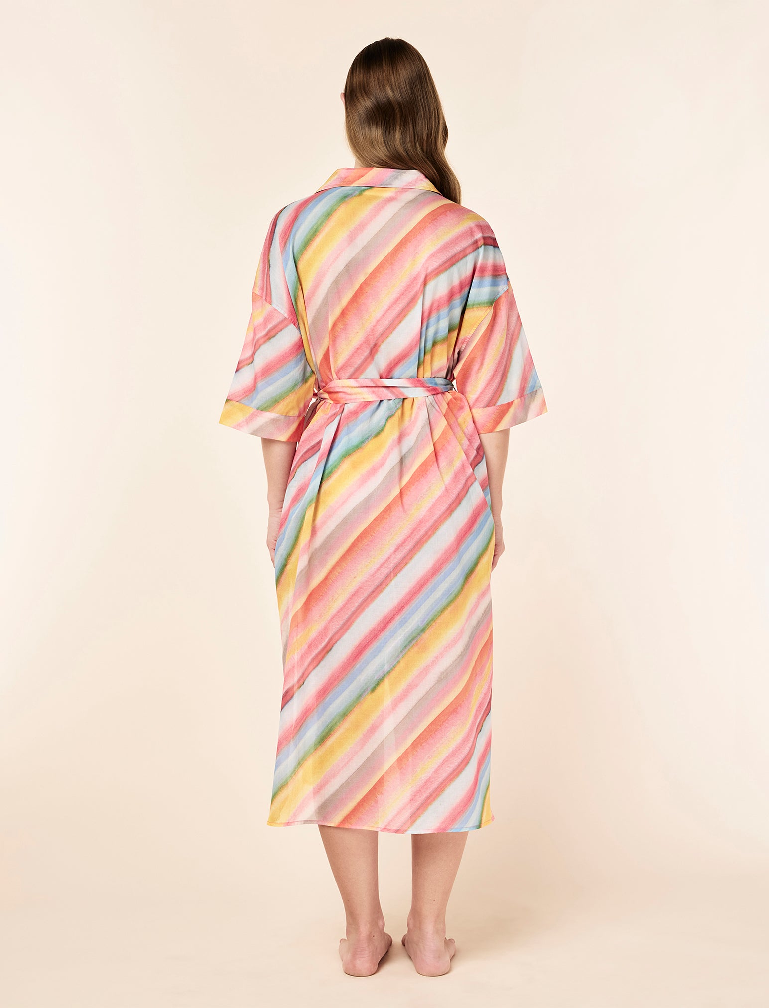 Sophie Stripe Relaxed Maxi Nightshirt