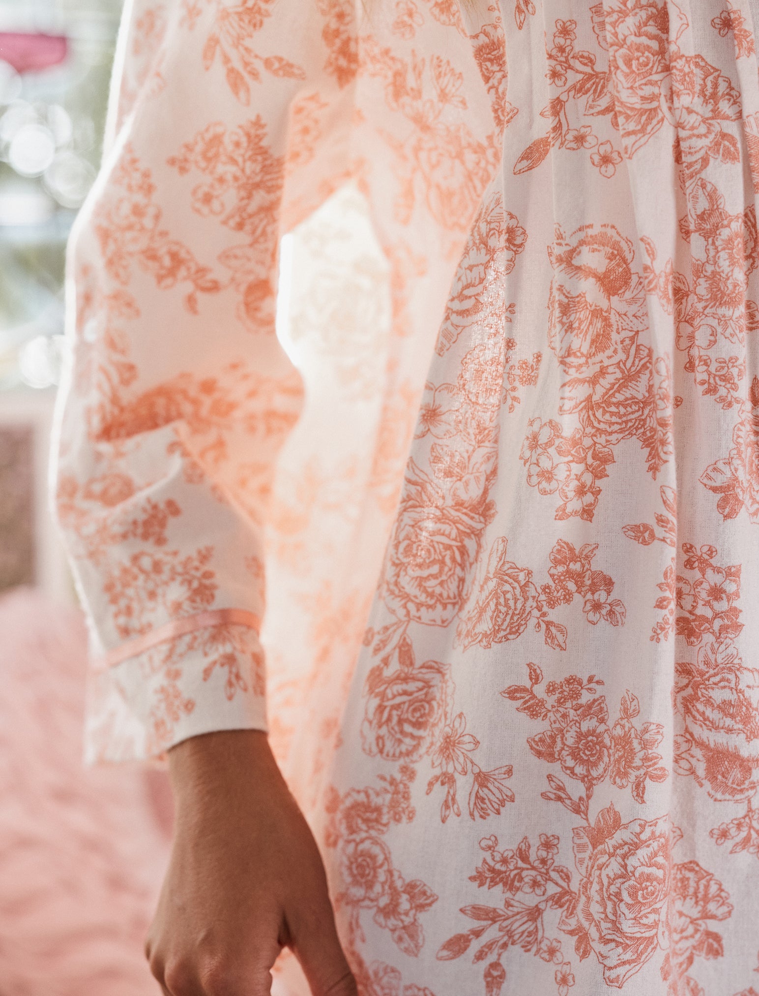Nostalgia Cosy Pleat Front Nightgown