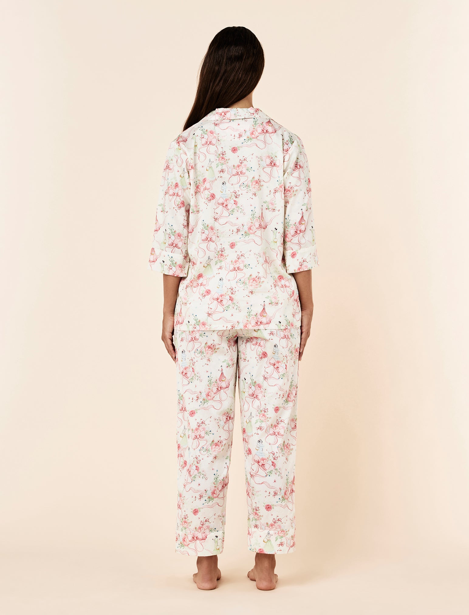 Bows in Bloom Crop PJ Set