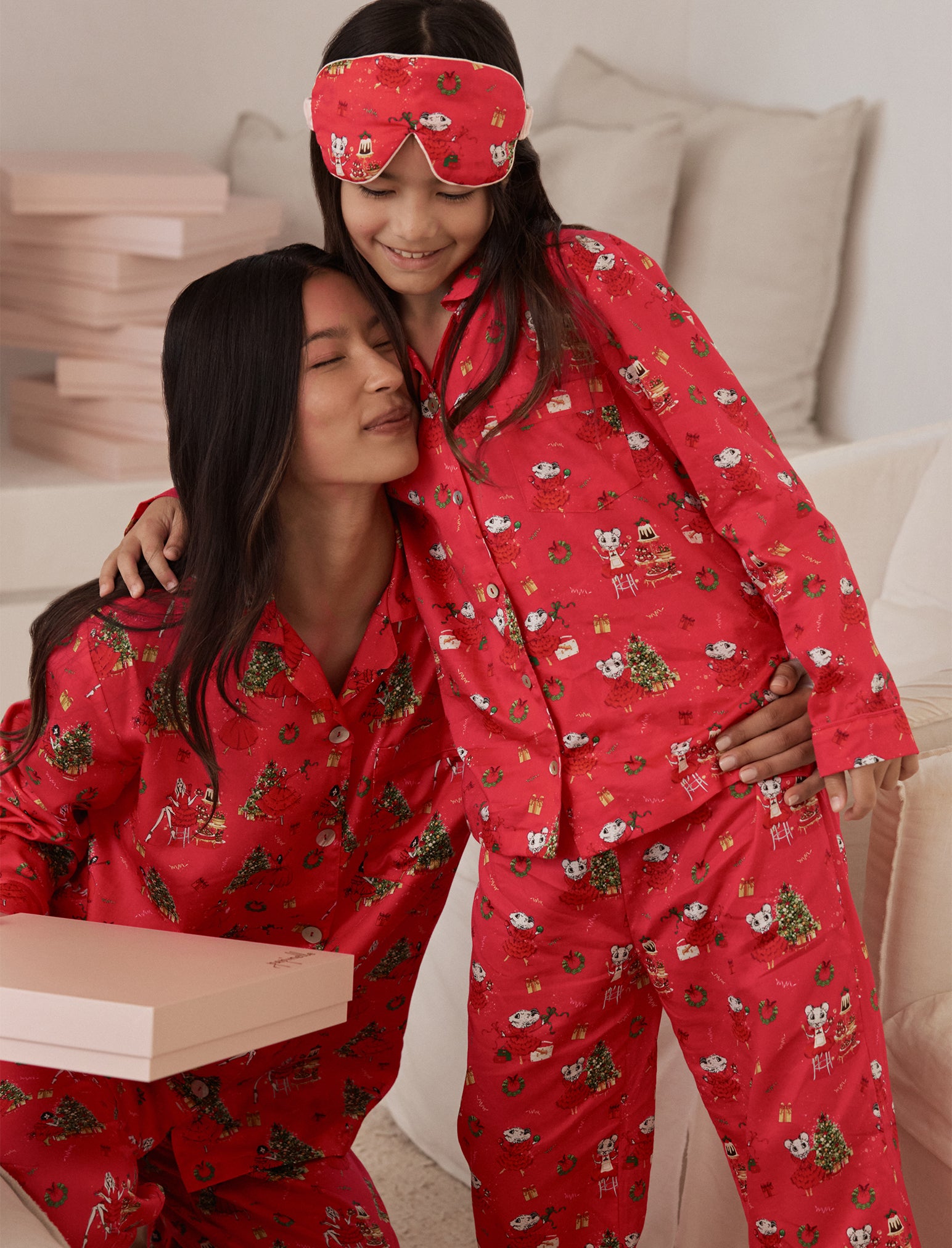 Claris The Mouse Kids Full Length PJ Set