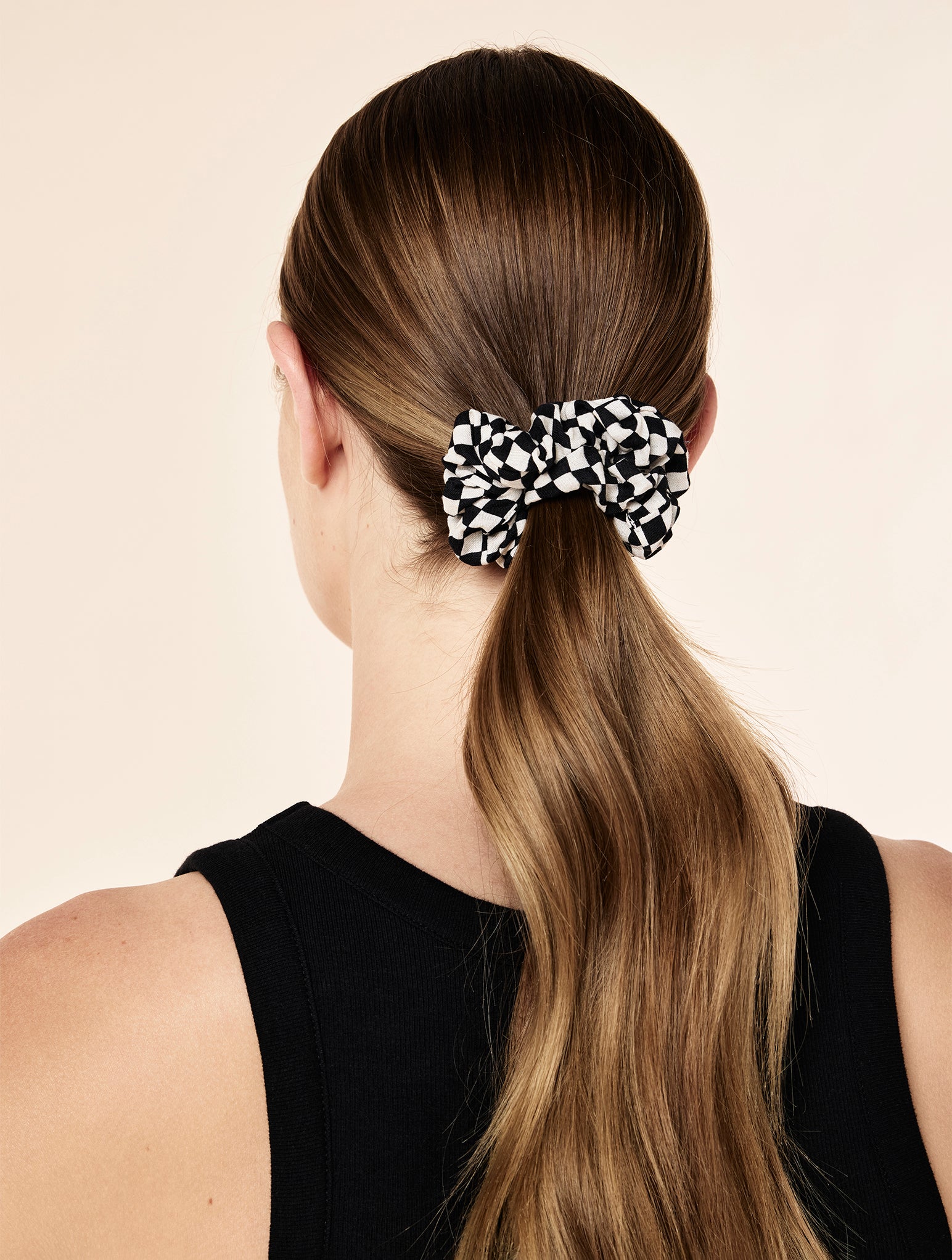 Anais Seersucker Scrunchie