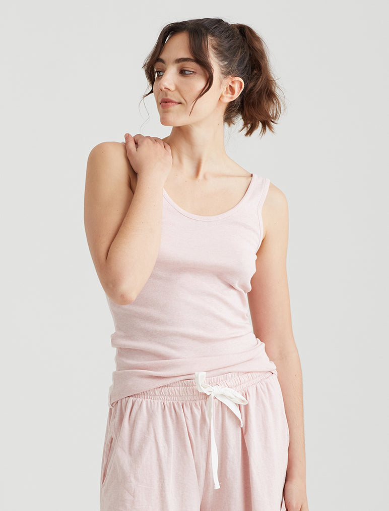 Pia Basic Cotton Modal Singlet – Papinelle Sleepwear US