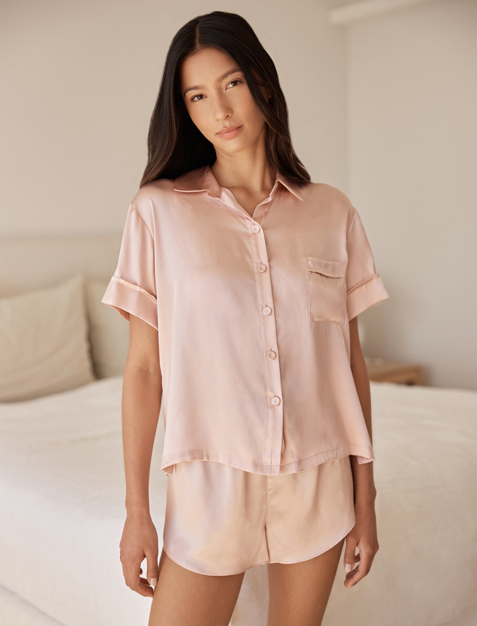 Audrey Washable Silk Boxer PJ