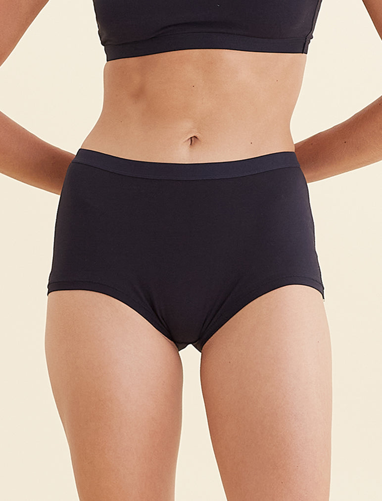 Women's Comfort Knit Mid Rise Boyshort Underwear - 2 Pack