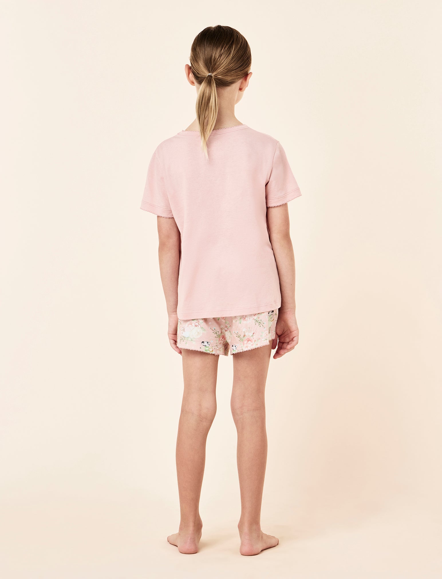 Claris The Mouse Kids Knit Placement PJ Set