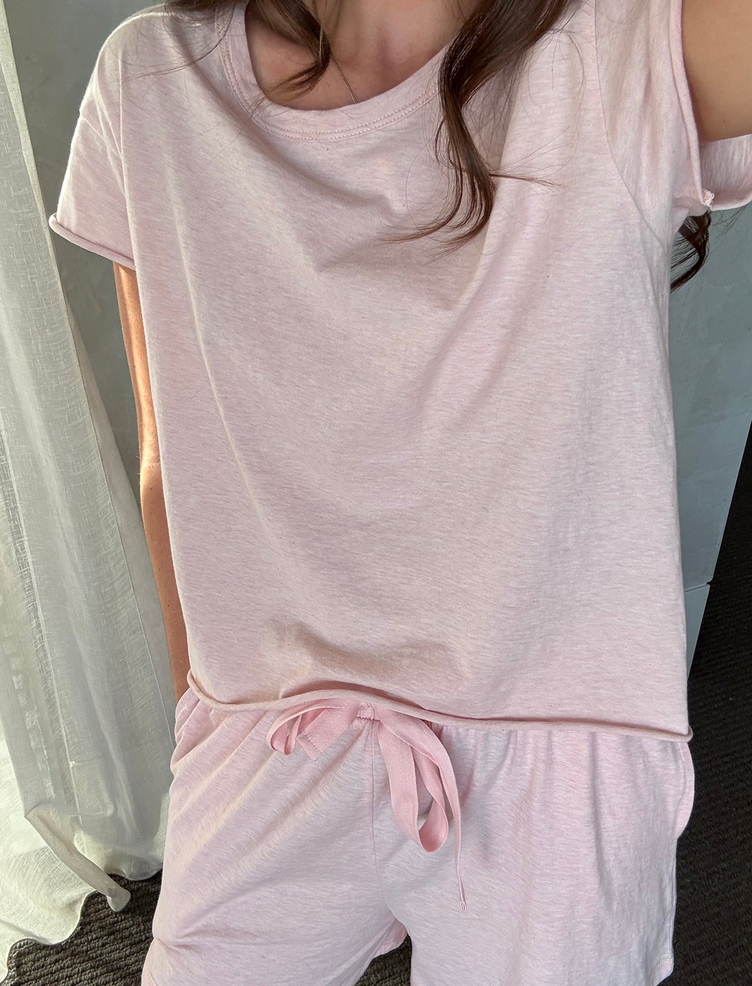 Jada Organic Cotton Knit Boxy Tee