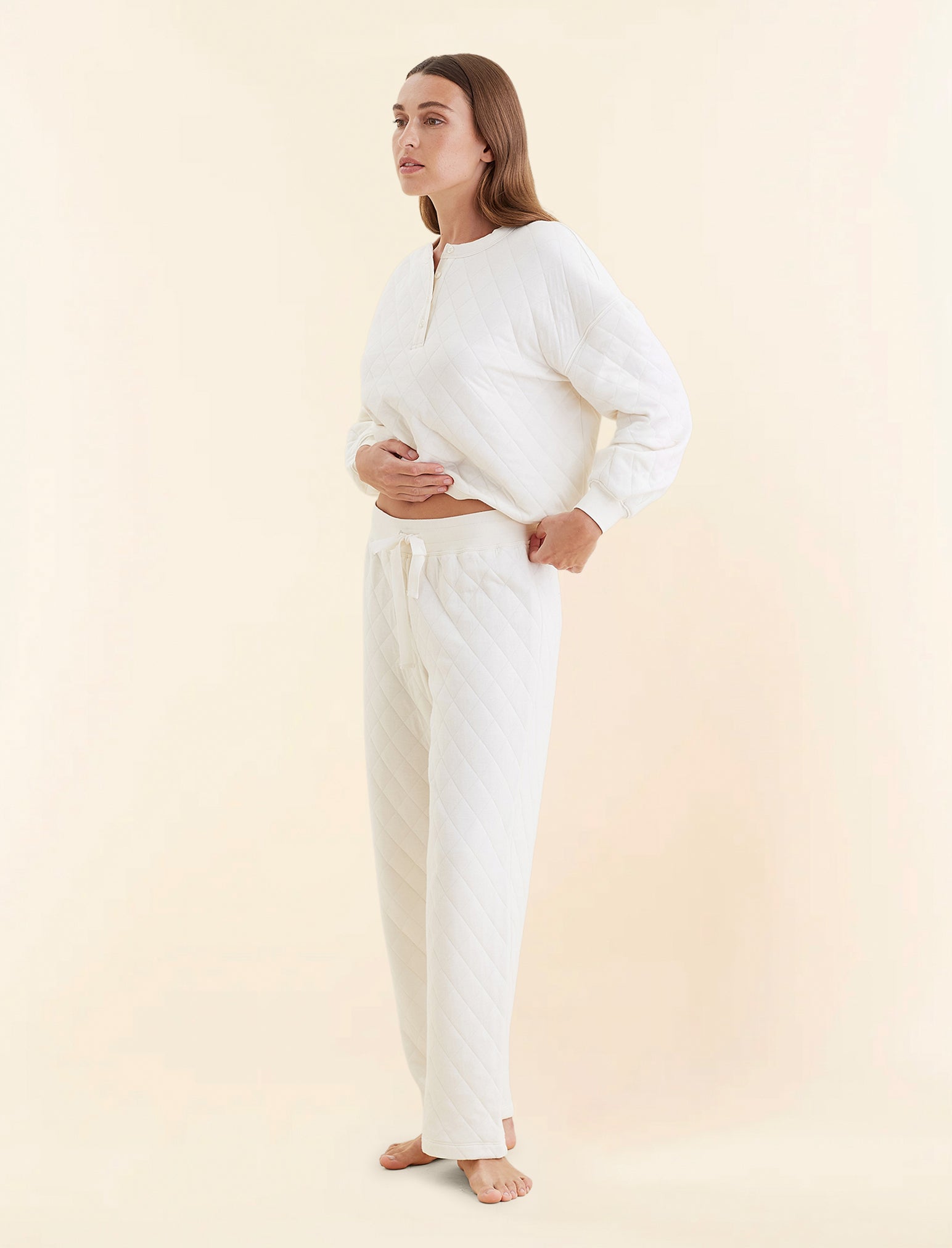 Quilted Cotton PJ Set