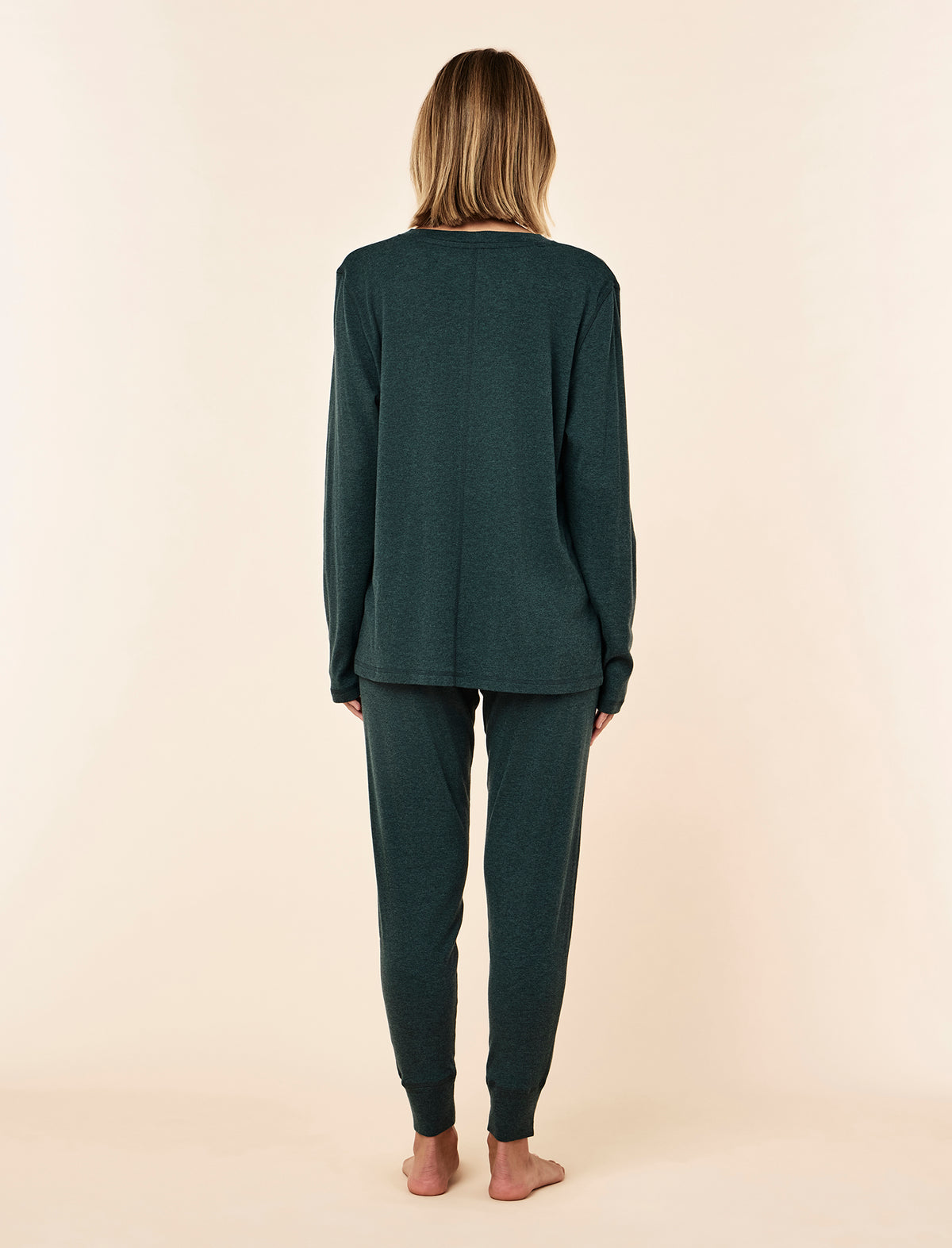 Pia Luxe Long Sleeve Top & Jogger Set