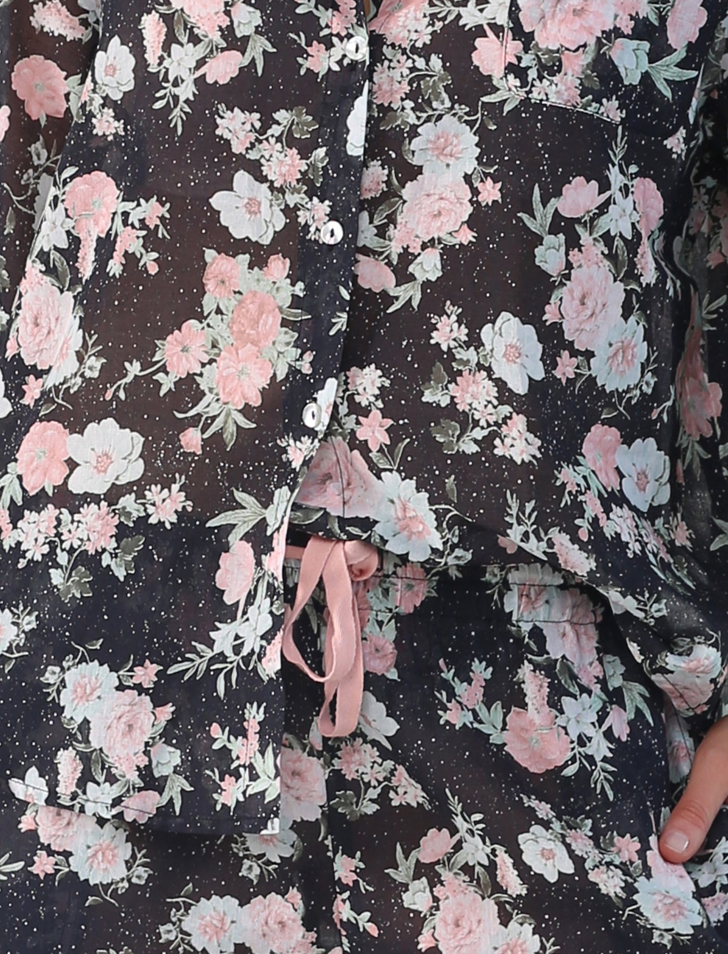 Celeste Cotton Boxer PJ Set