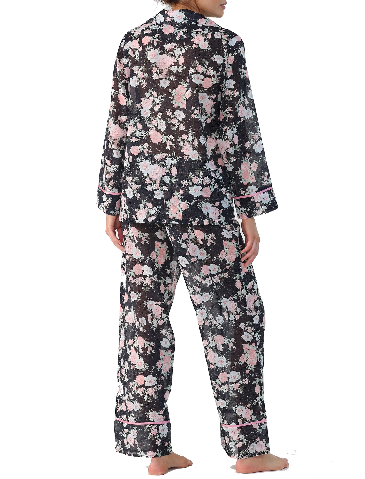 Celeste Cotton Full Length PJ