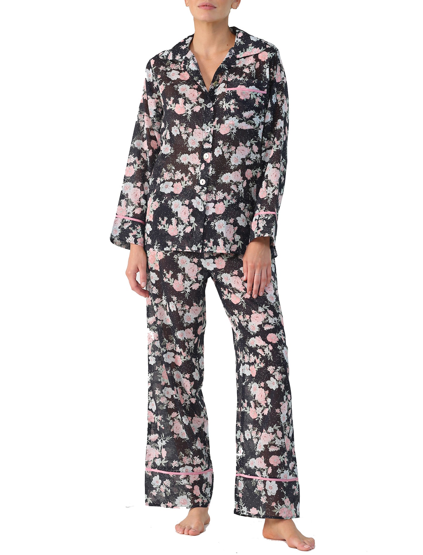 Celeste Cotton Full Length PJ