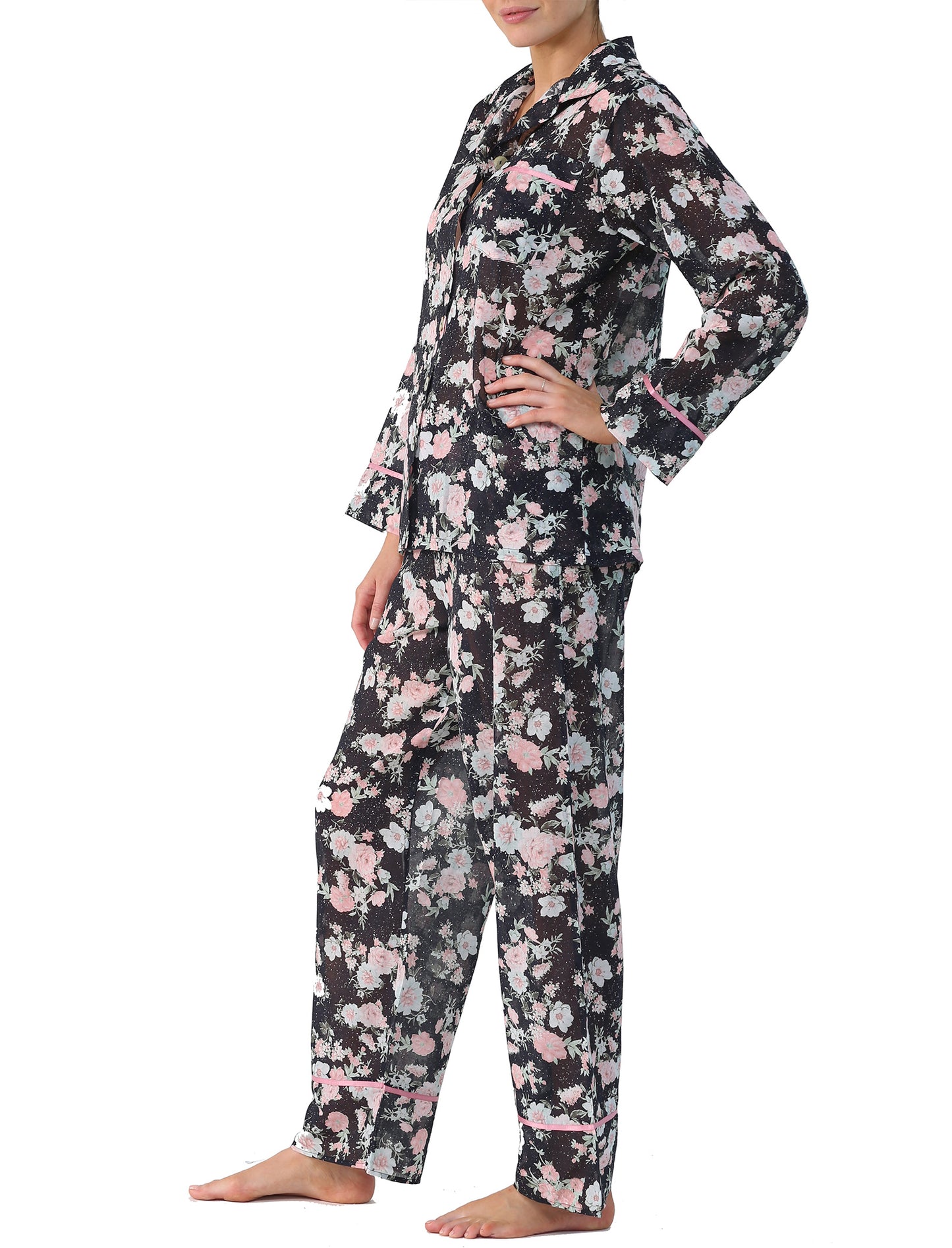 Celeste Cotton Full Length PJ