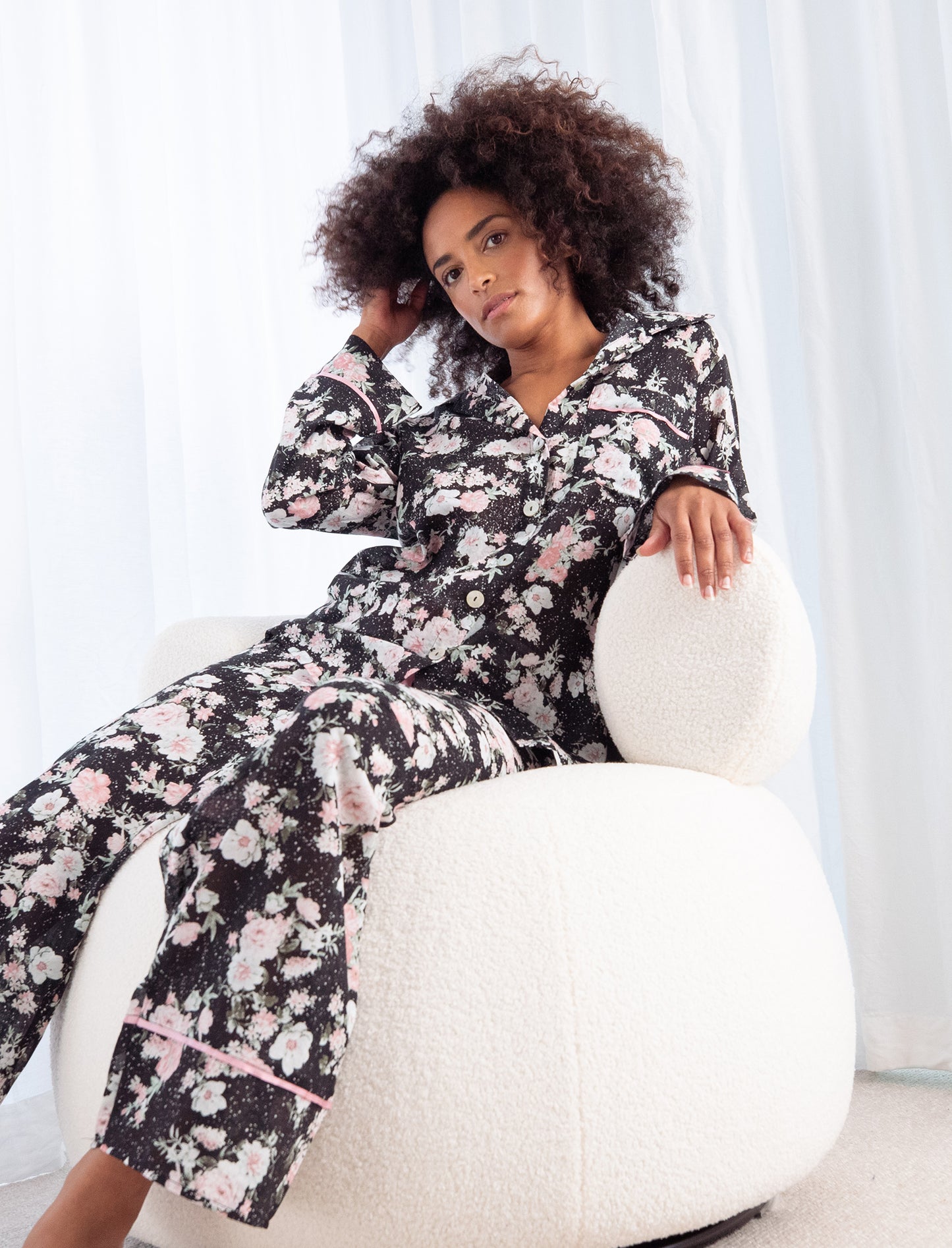 Celeste Cotton Full Length PJ