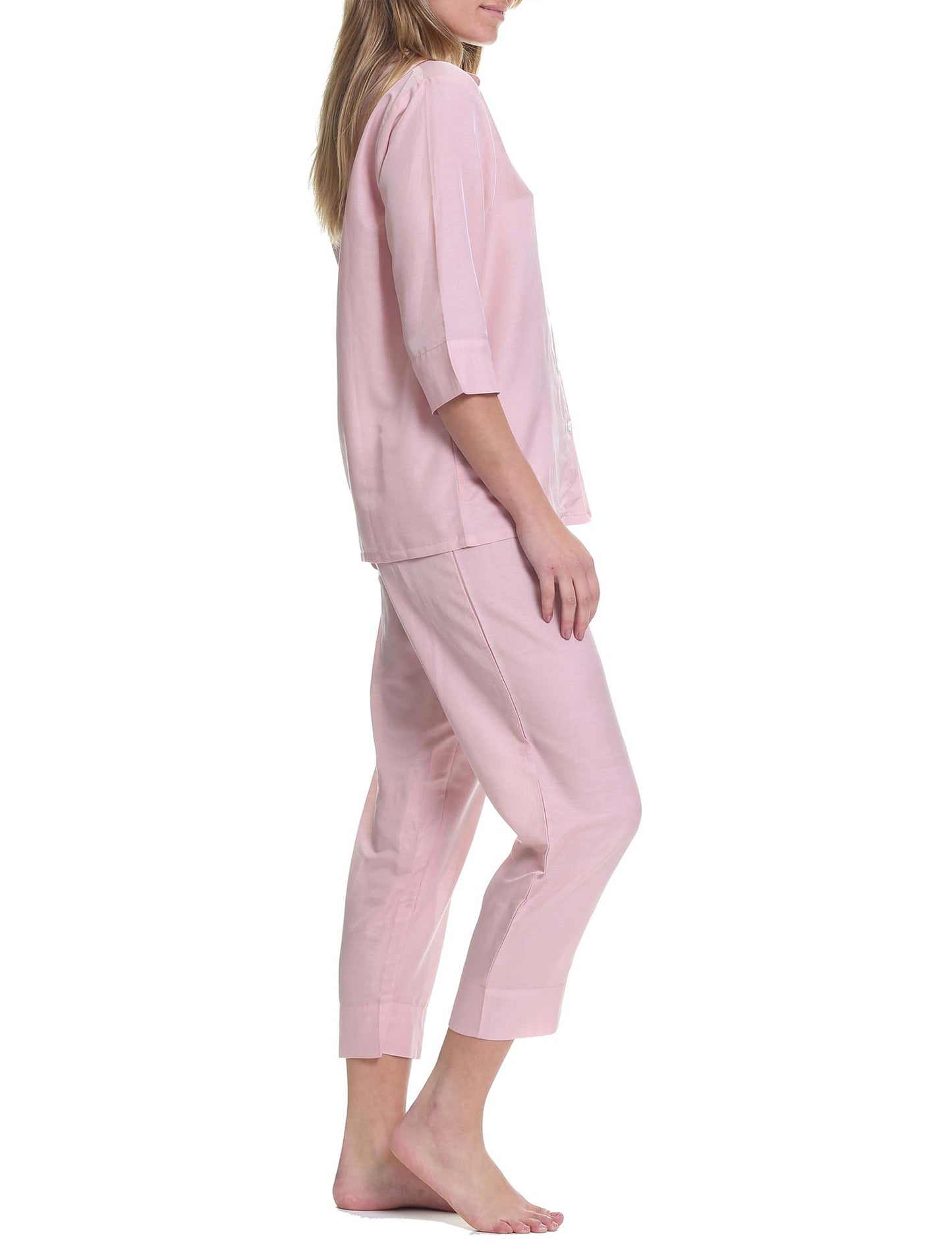 Classic Crop PJ in Pink